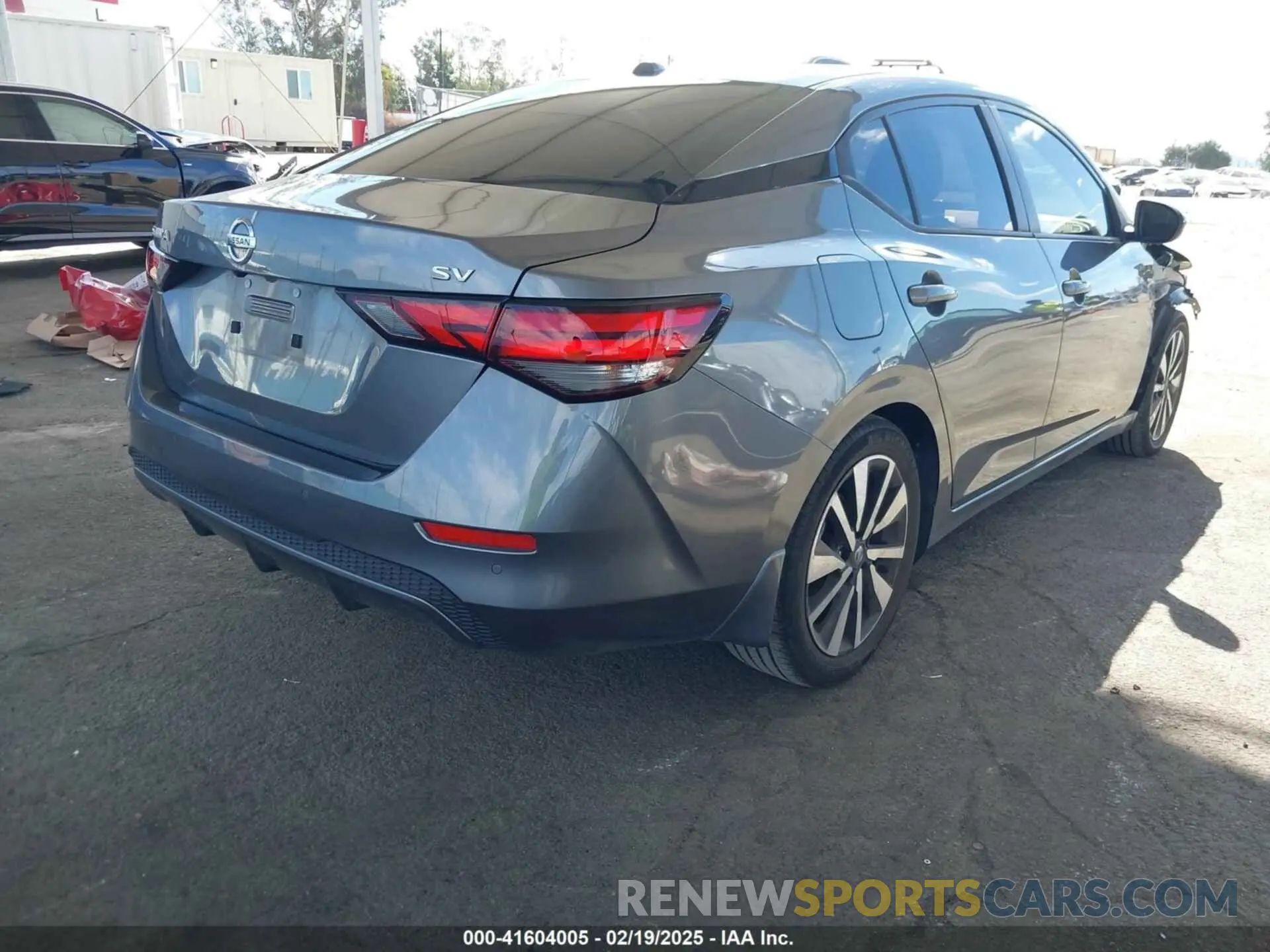 4 Photograph of a damaged car 3N1AB8CV5NY221288 NISSAN SENTRA 2022