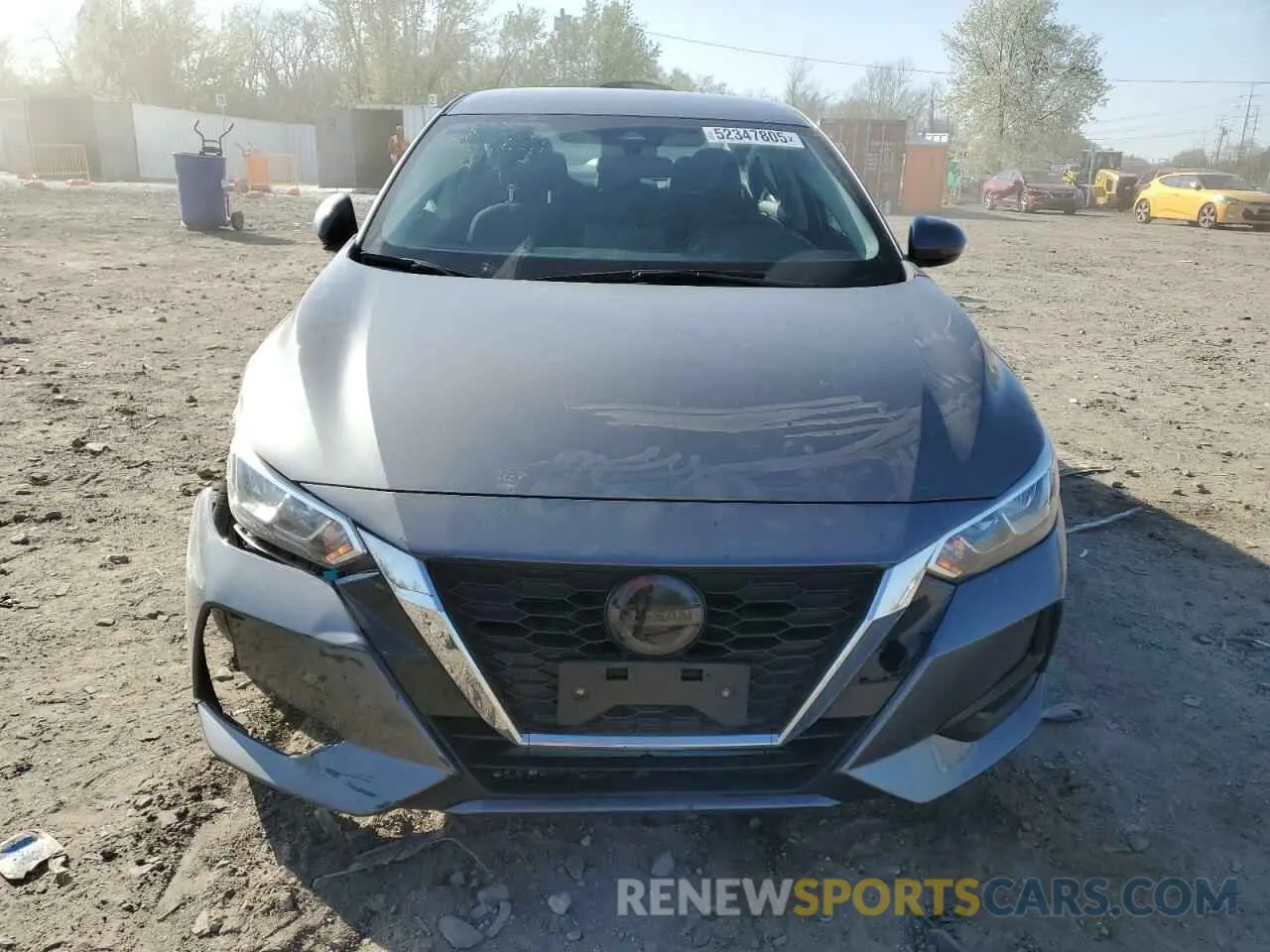 5 Photograph of a damaged car 3N1AB8CV5NY233389 NISSAN SENTRA 2022