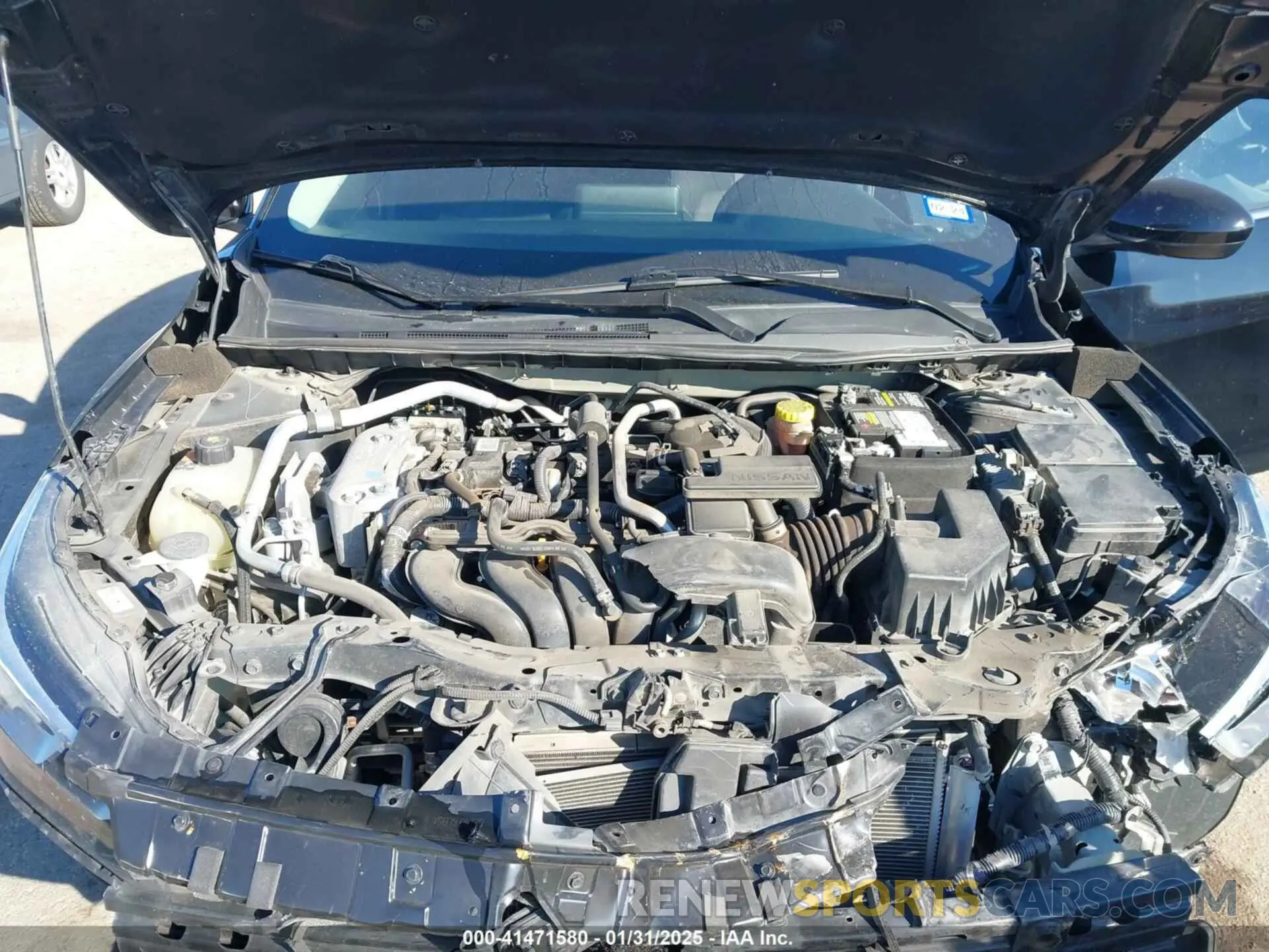 10 Photograph of a damaged car 3N1AB8CV5NY236213 NISSAN SENTRA 2022