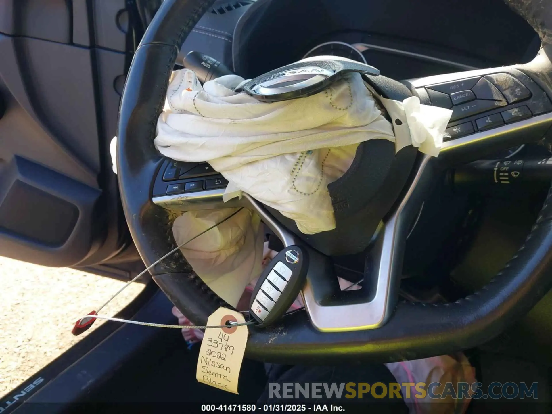 11 Photograph of a damaged car 3N1AB8CV5NY236213 NISSAN SENTRA 2022