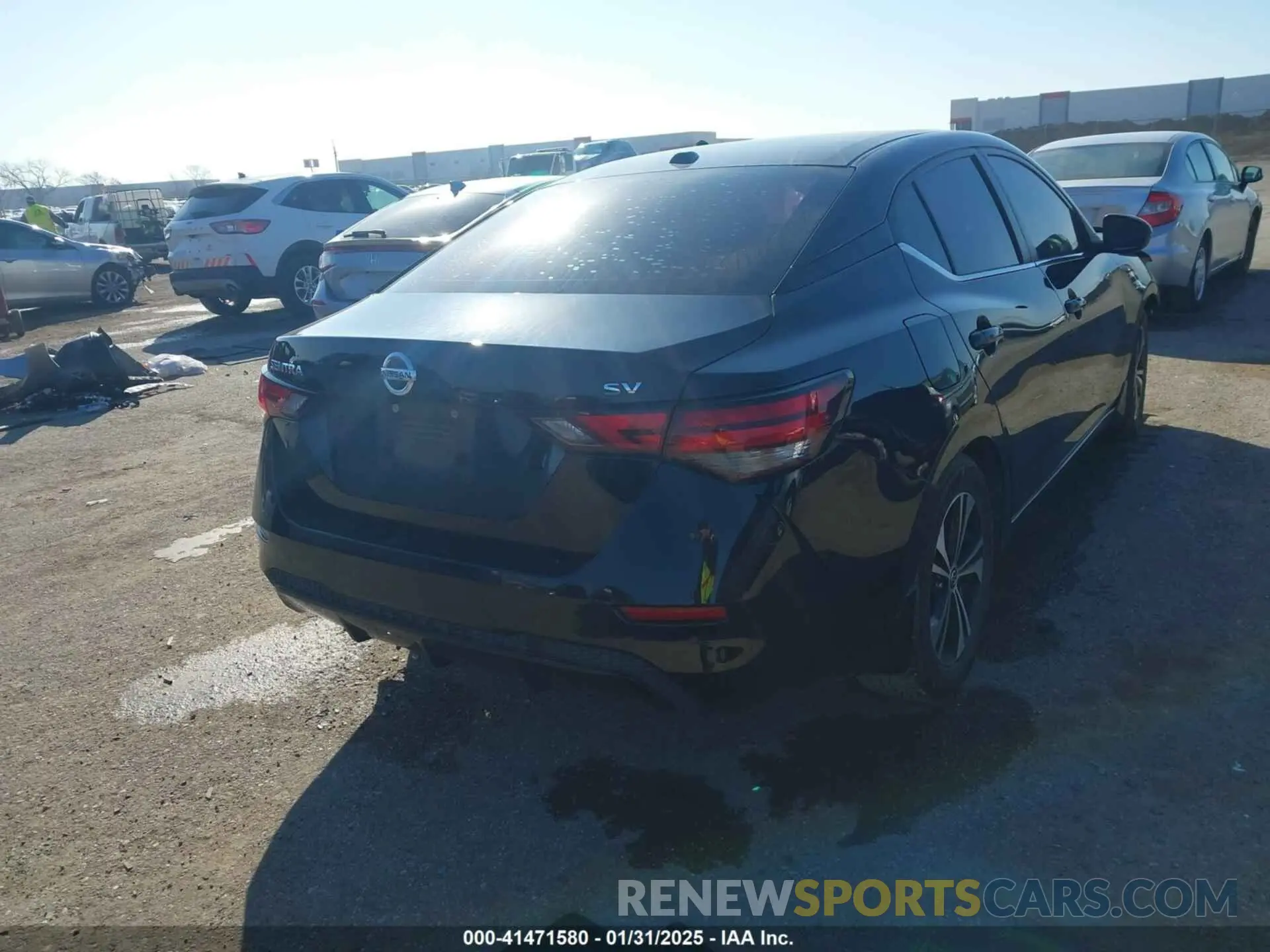 4 Photograph of a damaged car 3N1AB8CV5NY236213 NISSAN SENTRA 2022