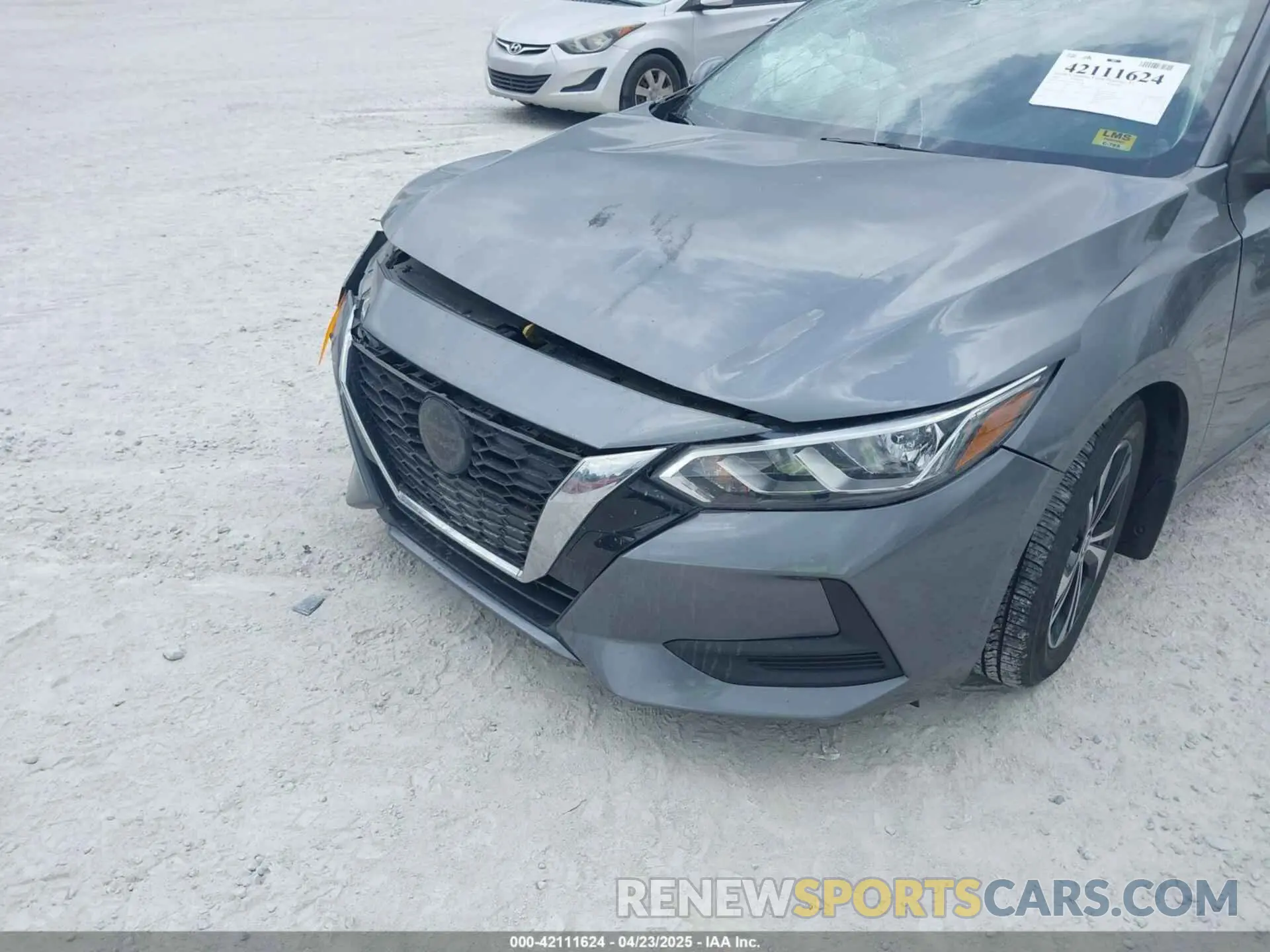 6 Photograph of a damaged car 3N1AB8CV5NY246109 NISSAN SENTRA 2022