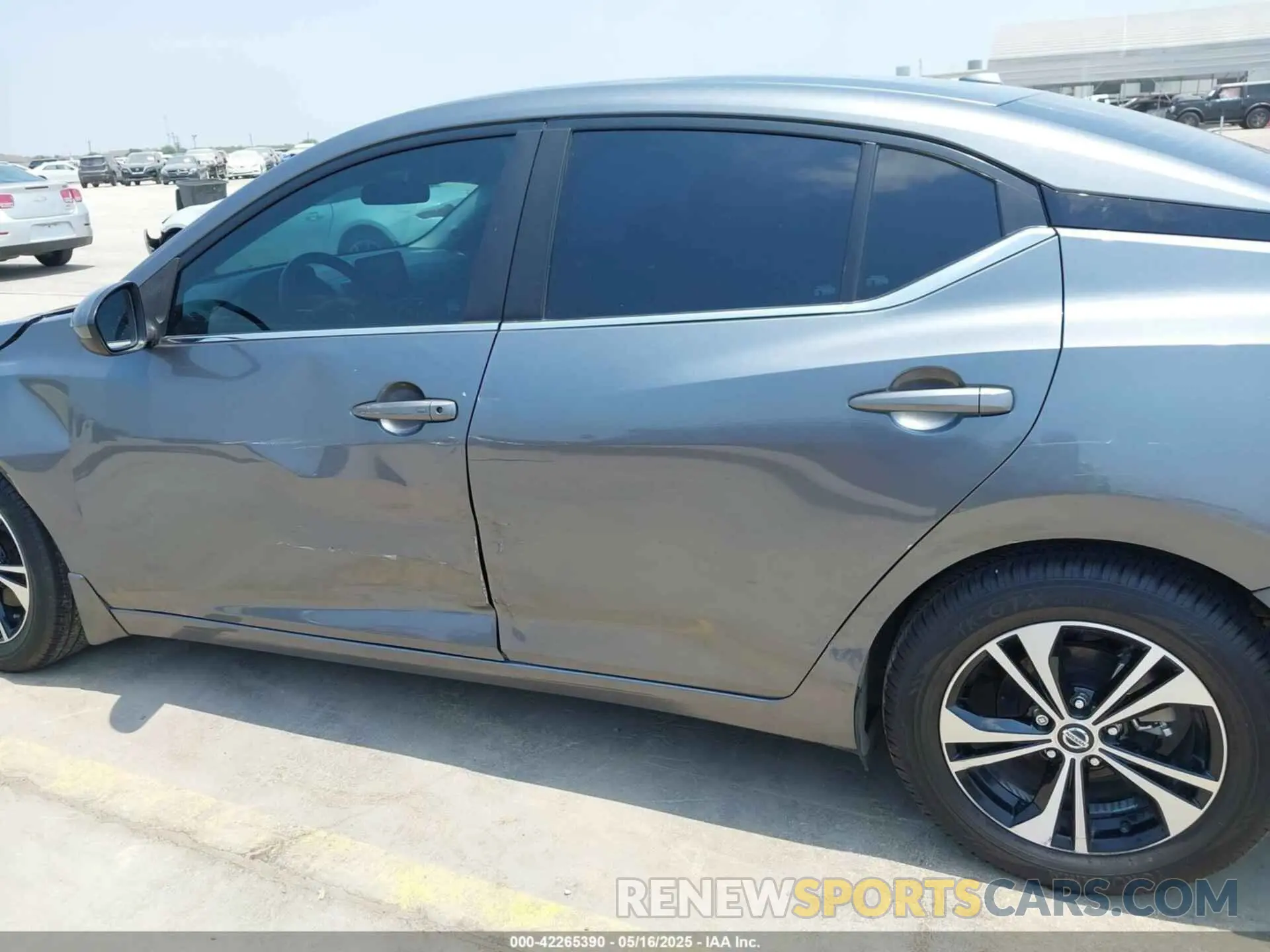 12 Photograph of a damaged car 3N1AB8CV5NY249530 NISSAN SENTRA 2022