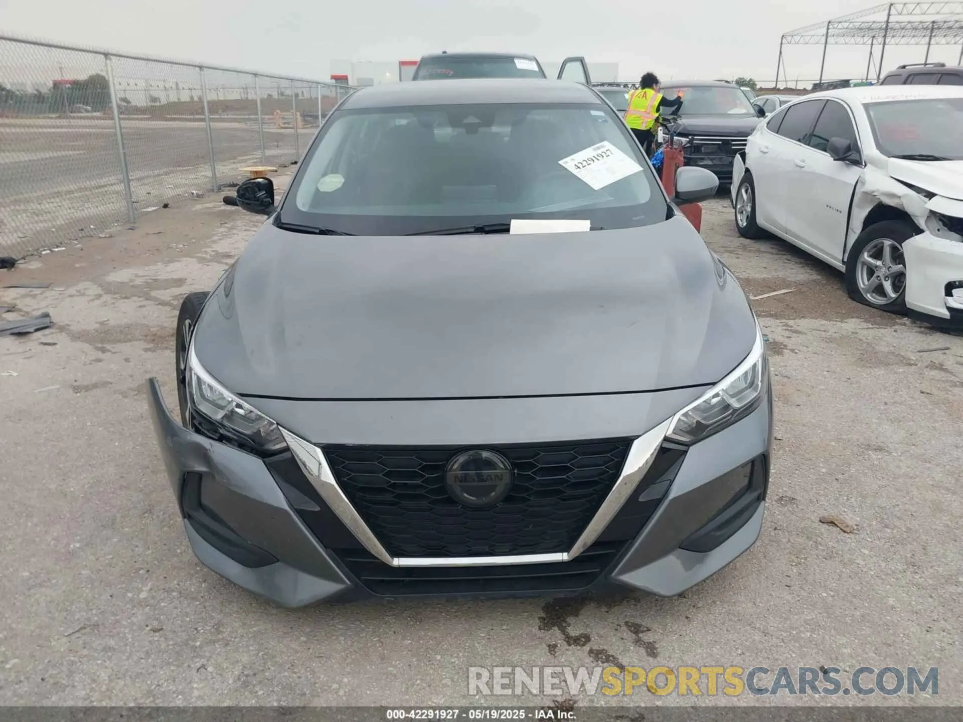 12 Photograph of a damaged car 3N1AB8CV5NY255103 NISSAN SENTRA 2022