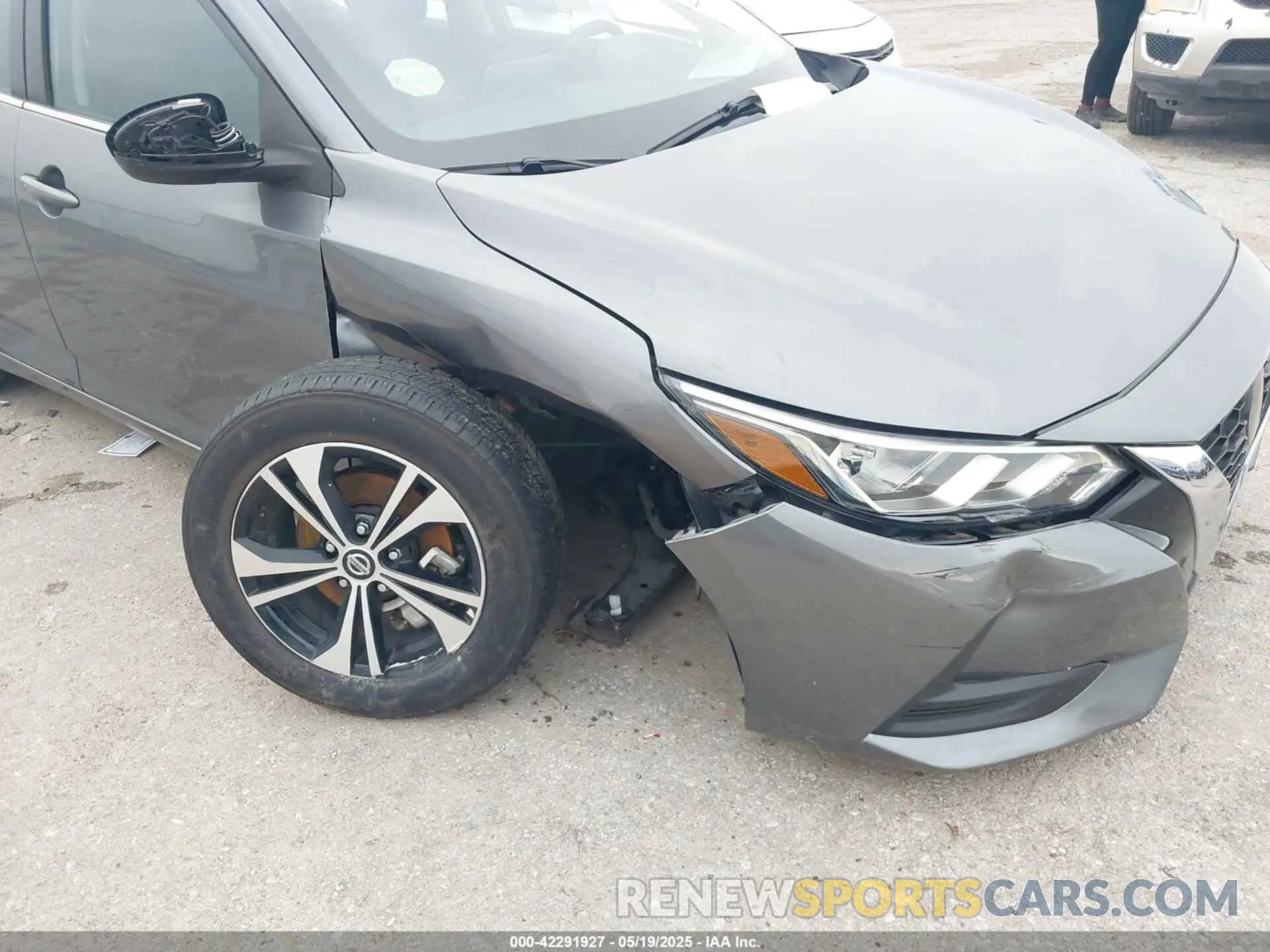 6 Photograph of a damaged car 3N1AB8CV5NY255103 NISSAN SENTRA 2022