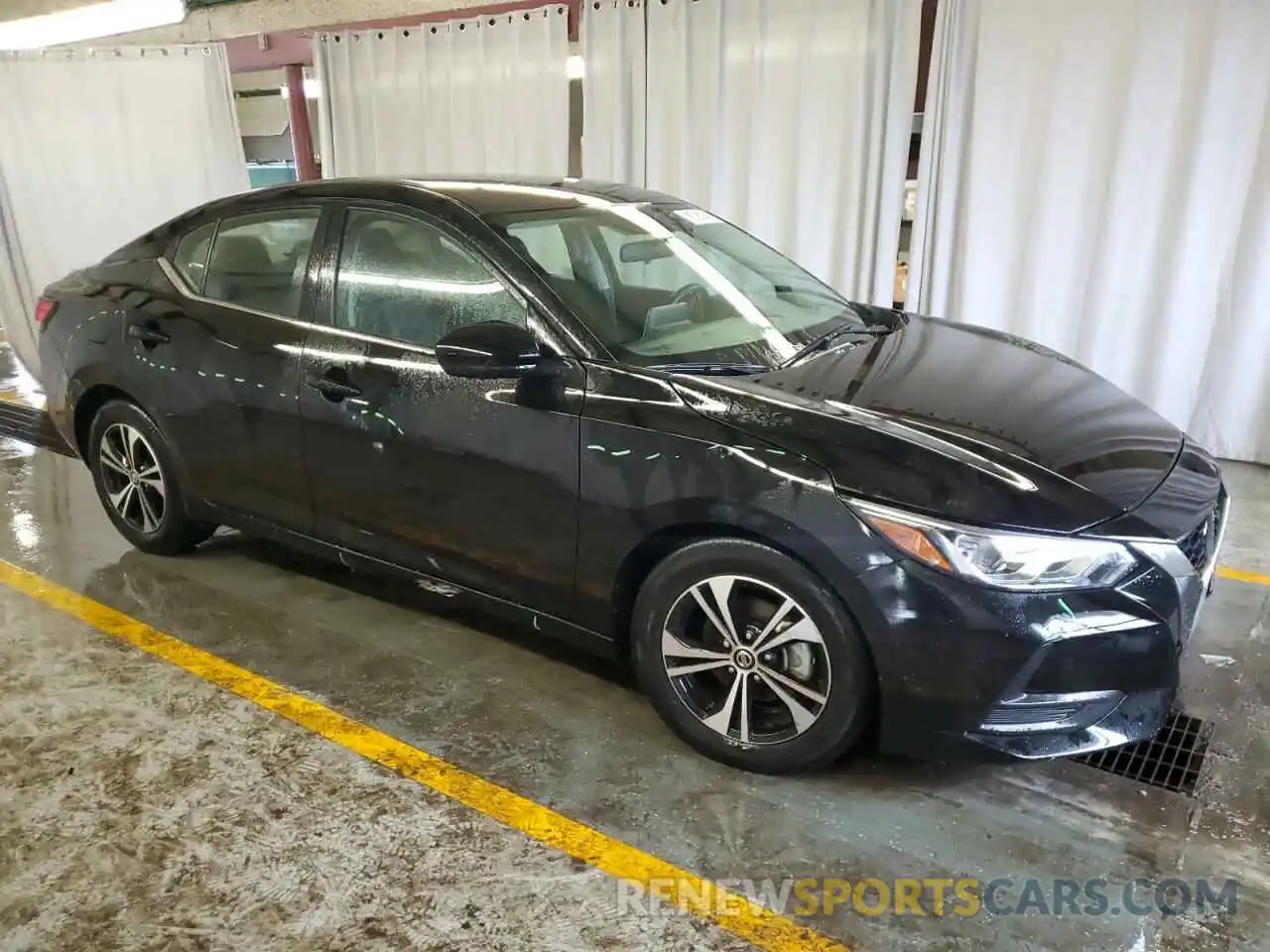 4 Photograph of a damaged car 3N1AB8CV5NY255392 NISSAN SENTRA 2022