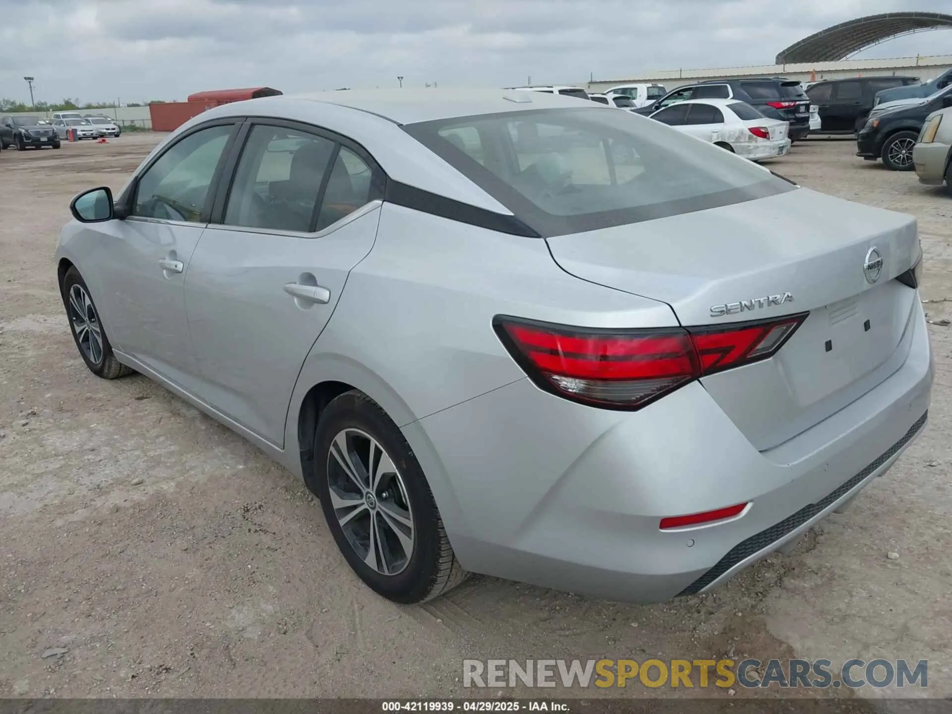3 Photograph of a damaged car 3N1AB8CV5NY257076 NISSAN SENTRA 2022