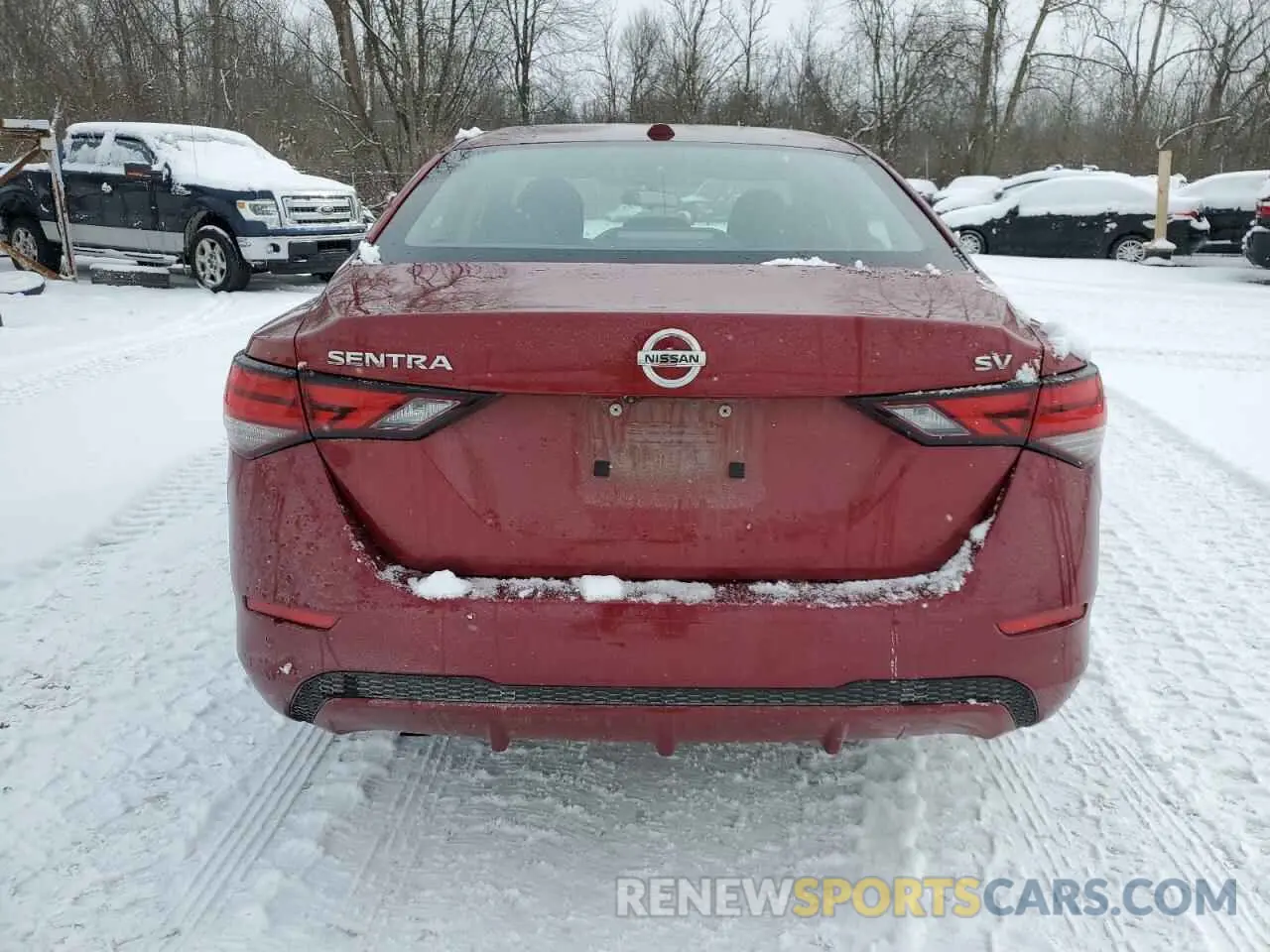 6 Photograph of a damaged car 3N1AB8CV5NY257983 NISSAN SENTRA 2022