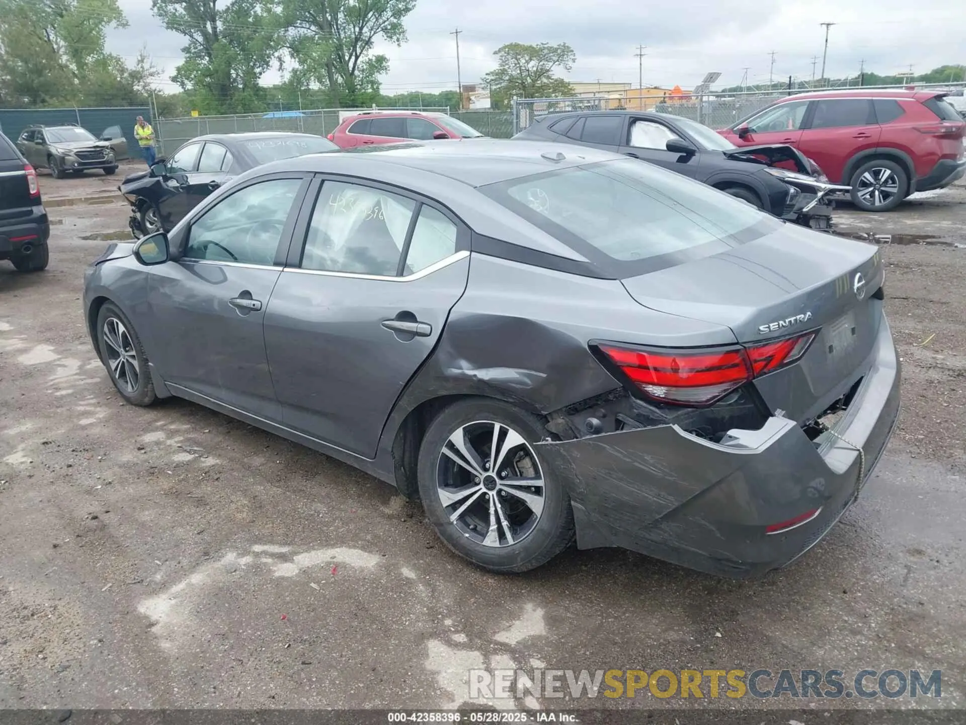 3 Photograph of a damaged car 3N1AB8CV5NY275688 NISSAN SENTRA 2022