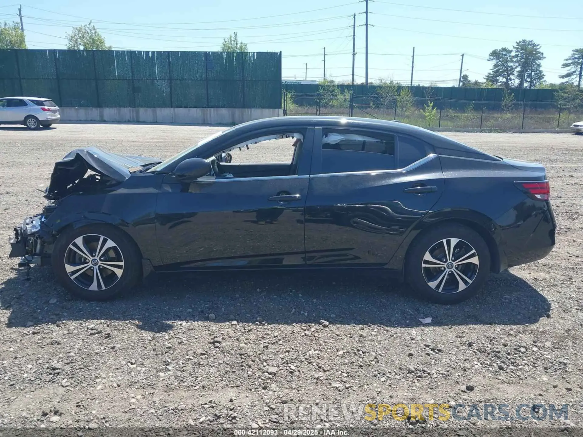 14 Photograph of a damaged car 3N1AB8CV5NY287226 NISSAN SENTRA 2022