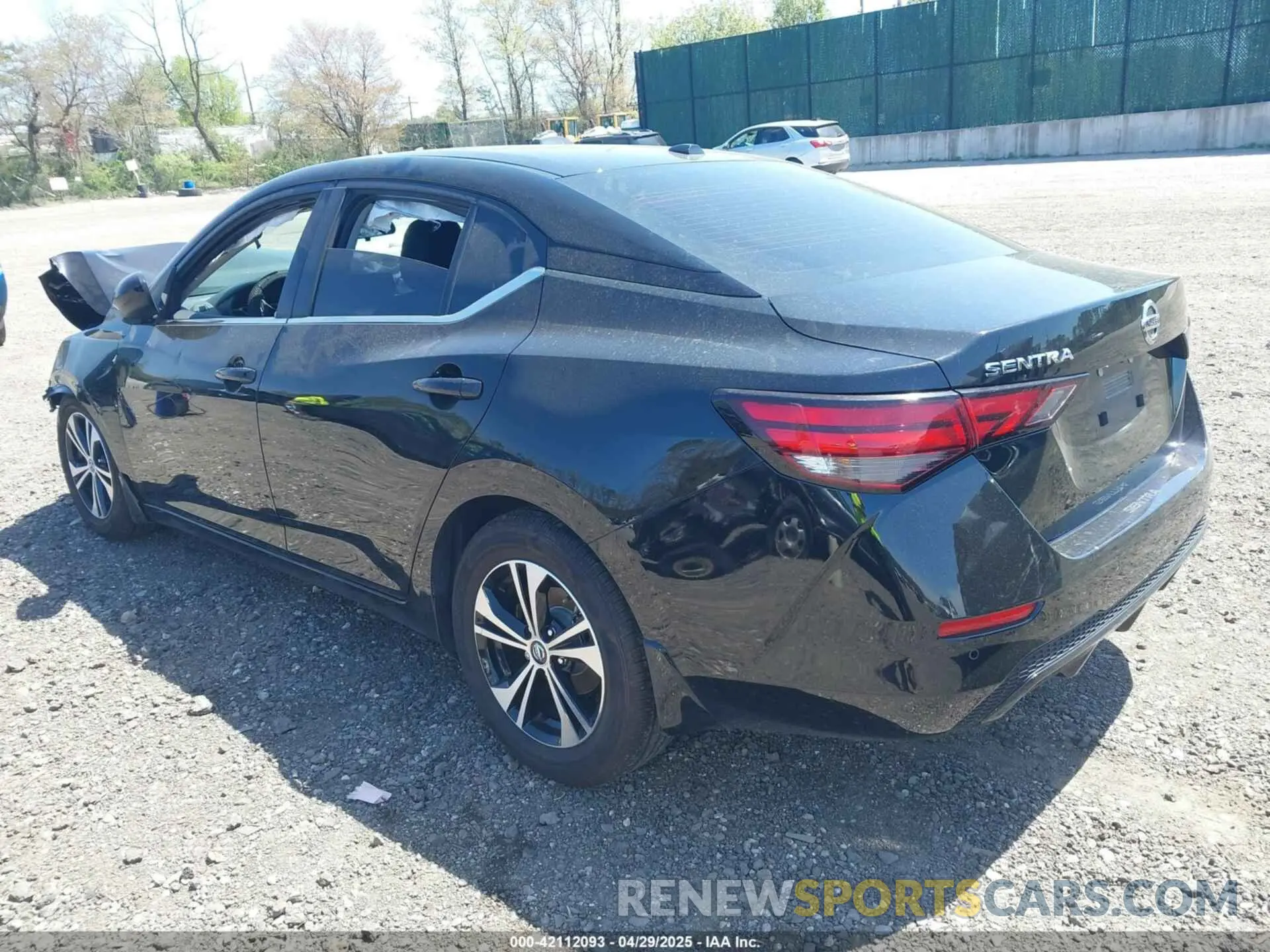 3 Photograph of a damaged car 3N1AB8CV5NY287226 NISSAN SENTRA 2022