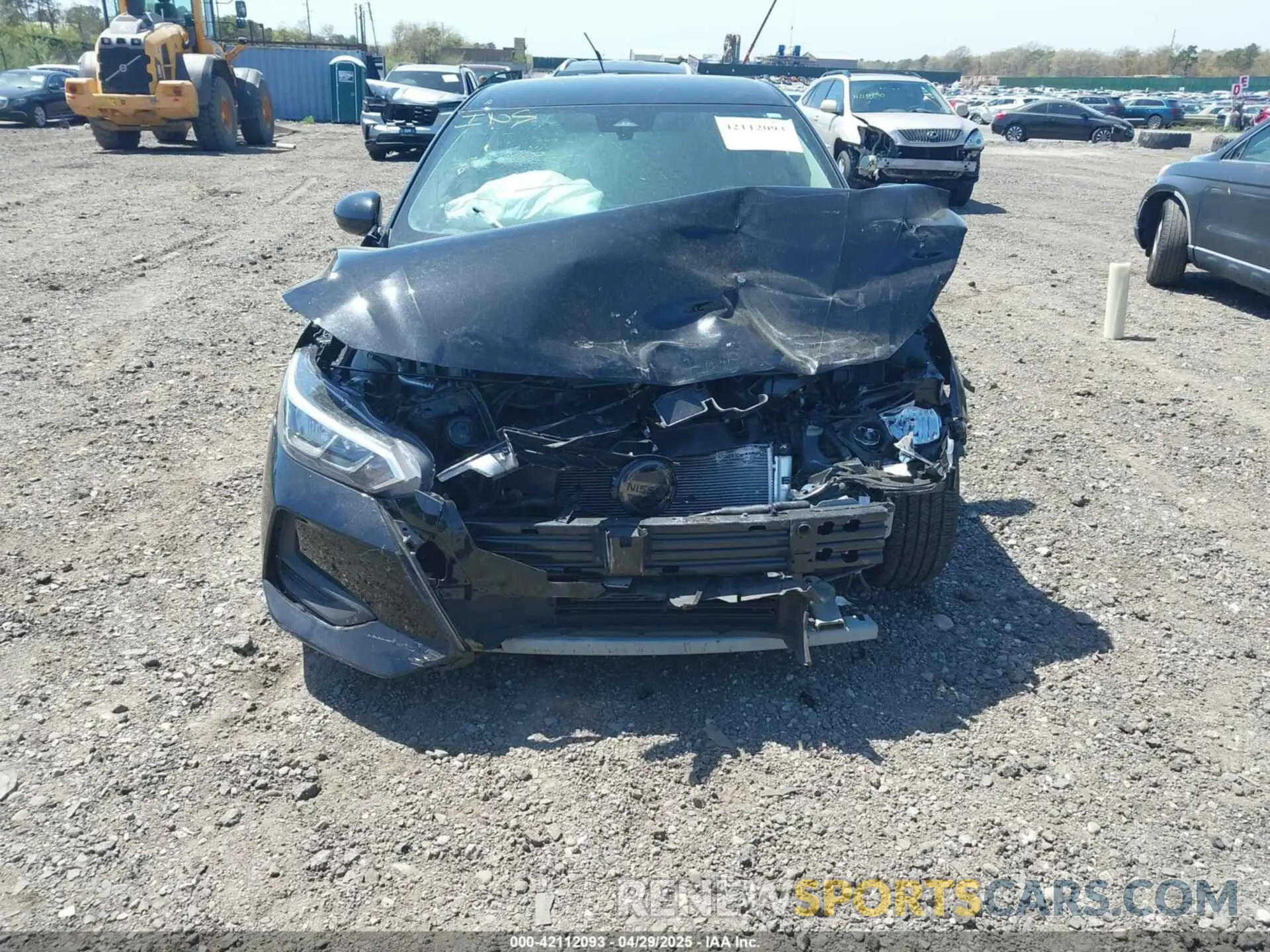 6 Photograph of a damaged car 3N1AB8CV5NY287226 NISSAN SENTRA 2022