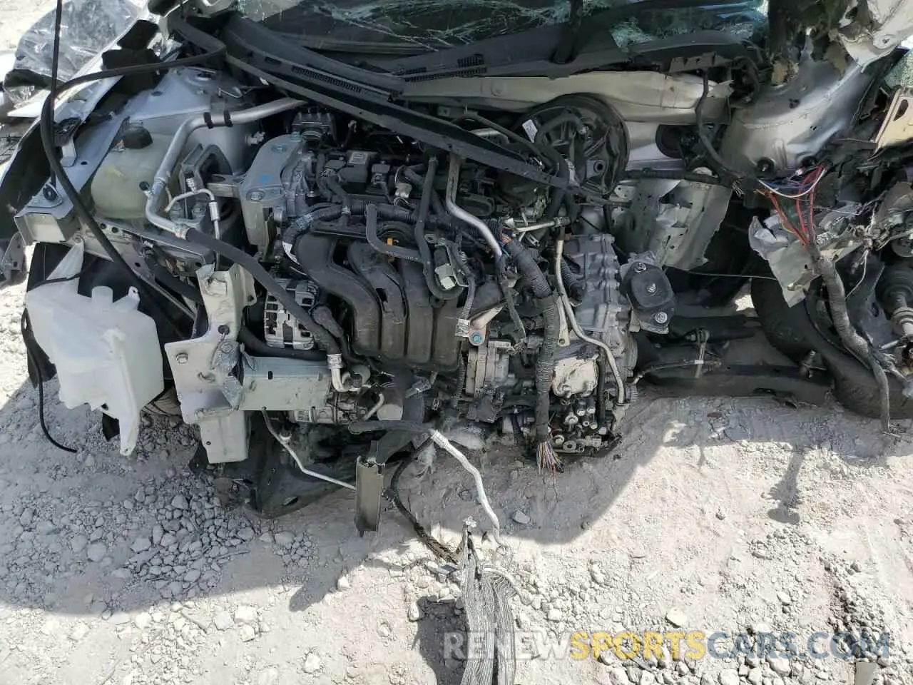 11 Photograph of a damaged car 3N1AB8CV5NY295987 NISSAN SENTRA 2022
