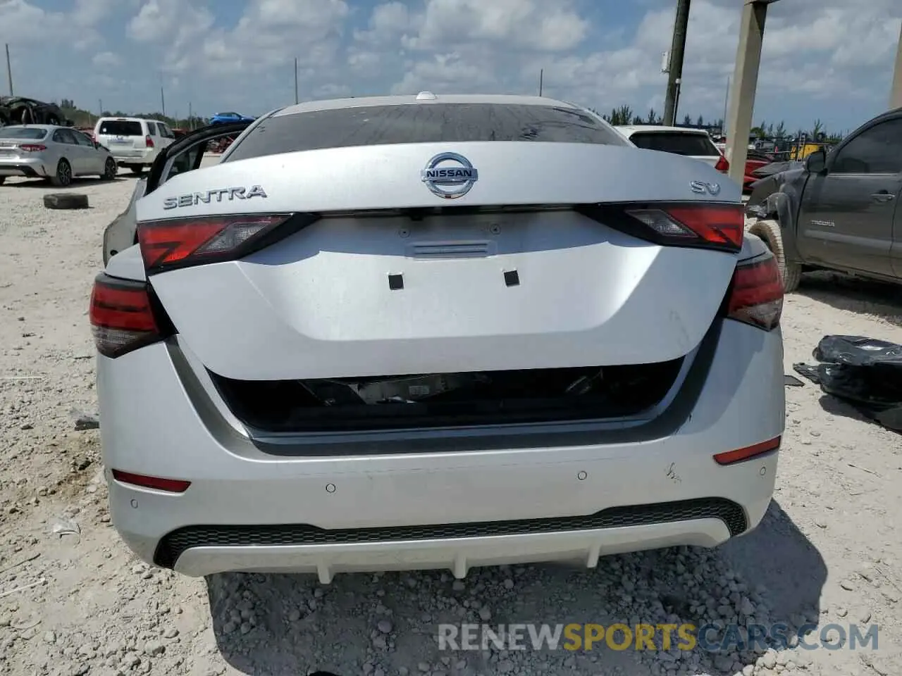6 Photograph of a damaged car 3N1AB8CV5NY295987 NISSAN SENTRA 2022