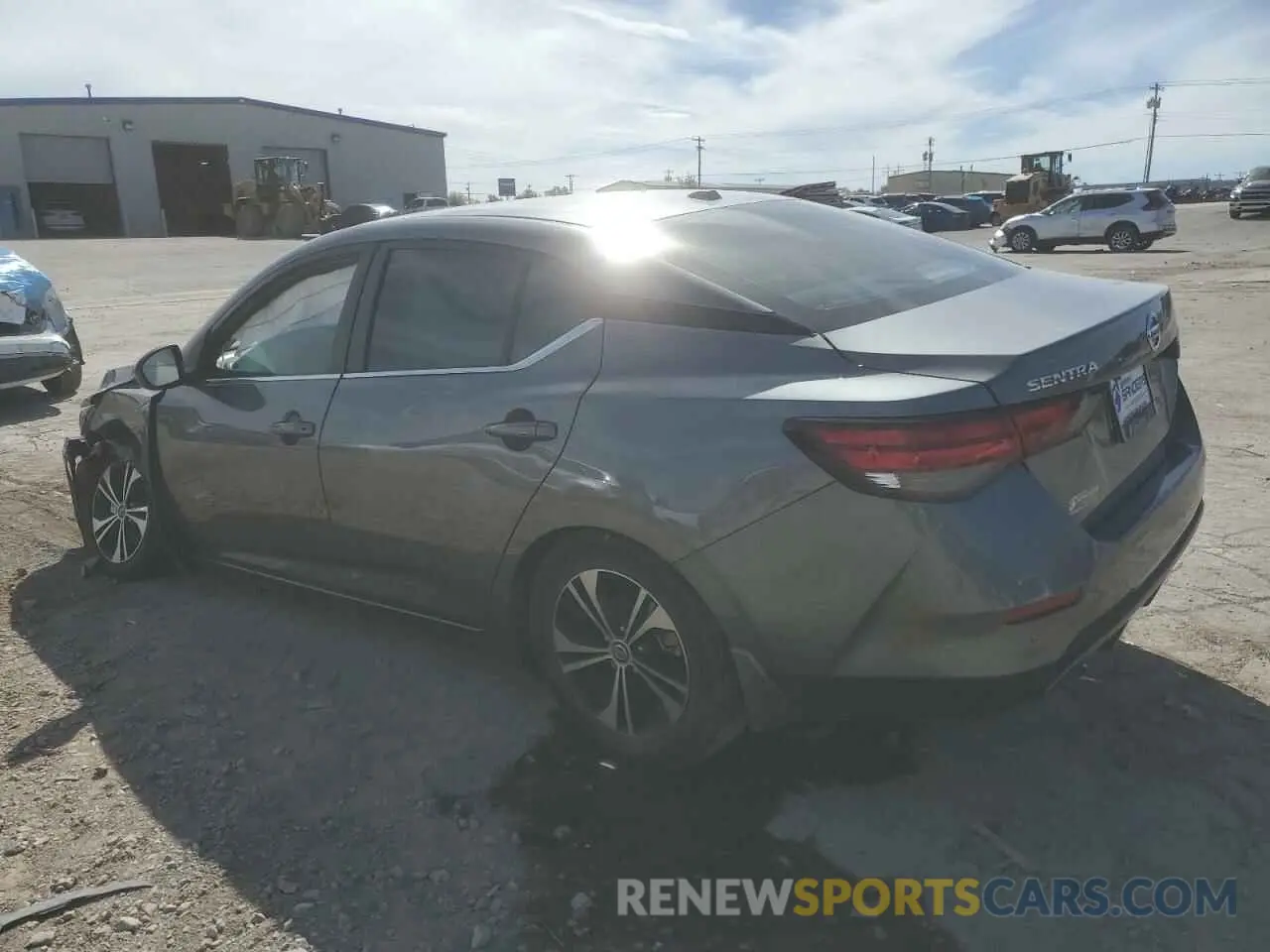 2 Photograph of a damaged car 3N1AB8CV5NY299182 NISSAN SENTRA 2022