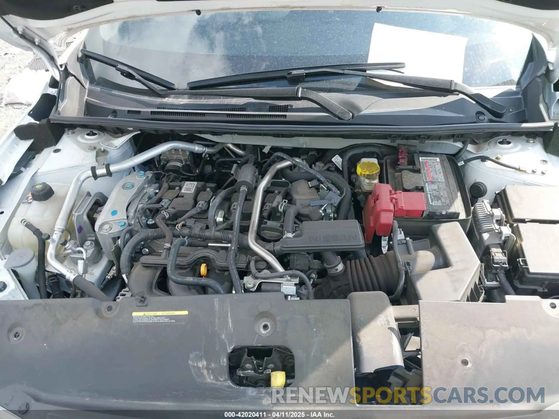 10 Photograph of a damaged car 3N1AB8CV5NY299764 NISSAN SENTRA 2022