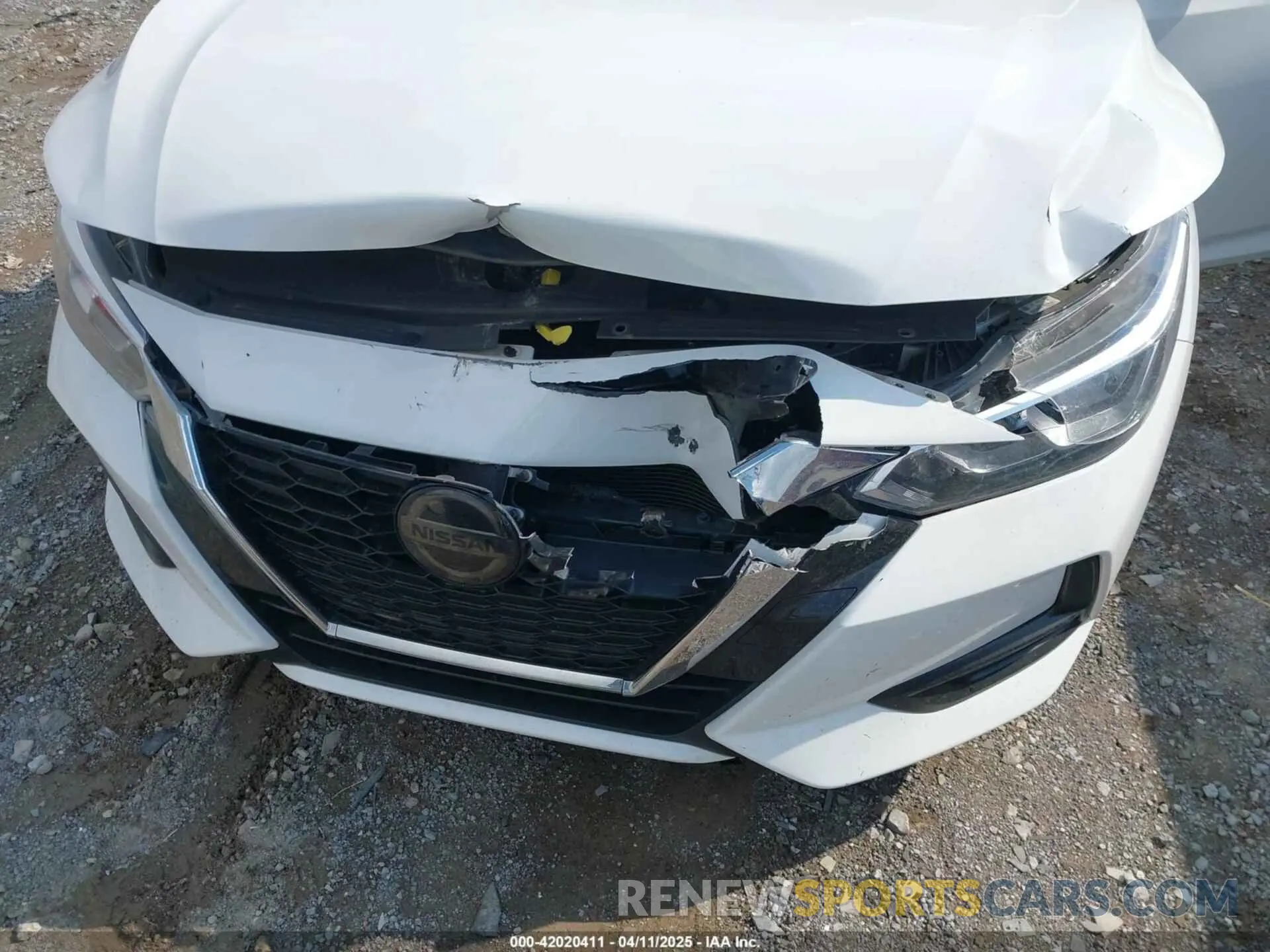 6 Photograph of a damaged car 3N1AB8CV5NY299764 NISSAN SENTRA 2022
