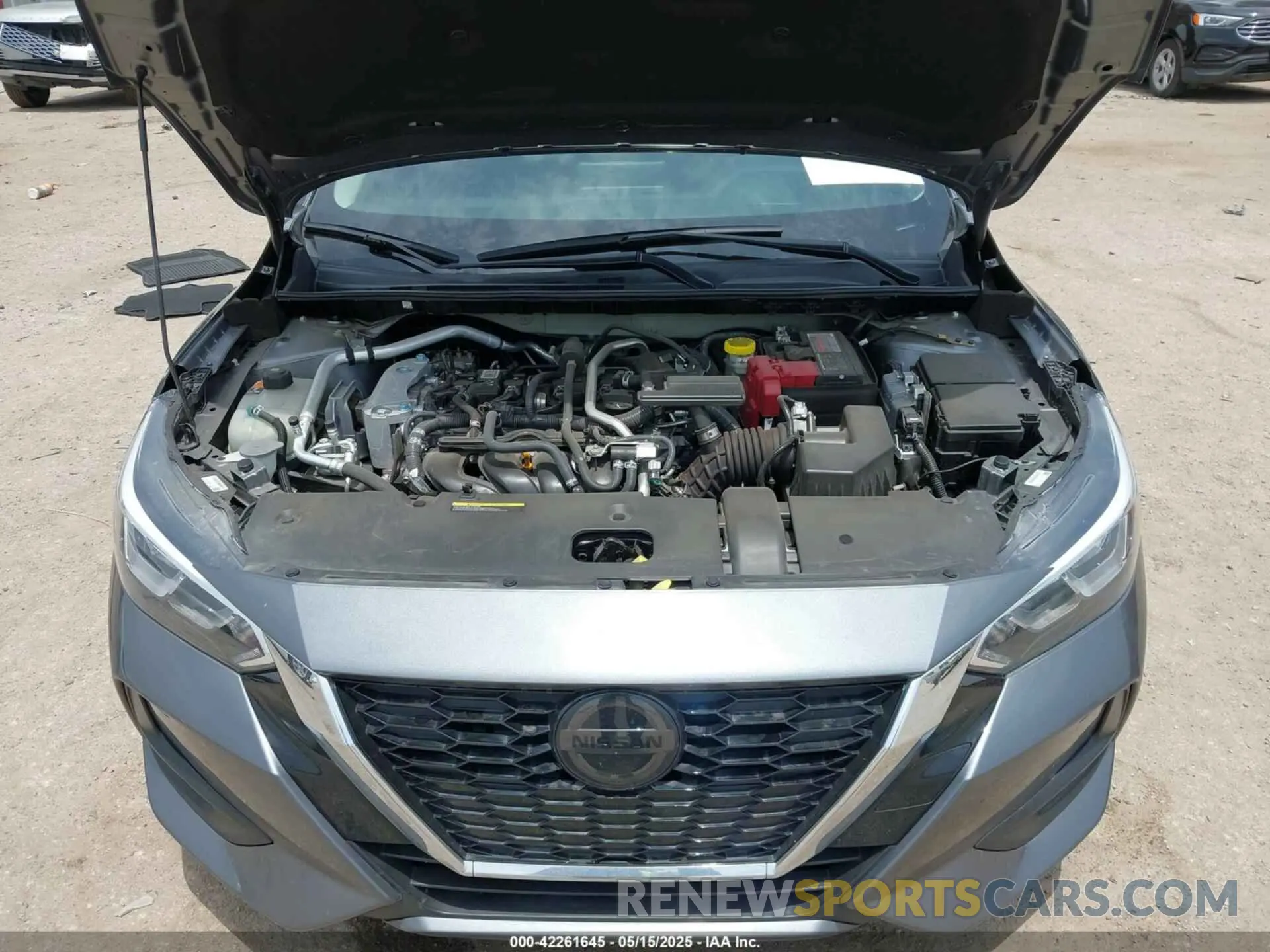 10 Photograph of a damaged car 3N1AB8CV5NY301903 NISSAN SENTRA 2022