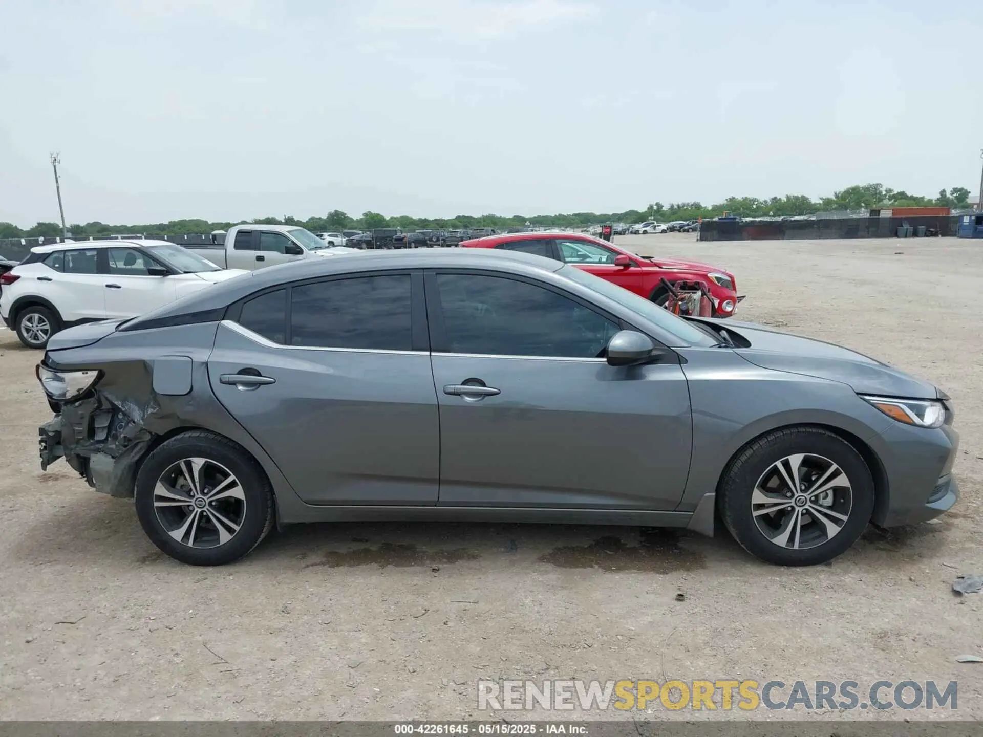 13 Photograph of a damaged car 3N1AB8CV5NY301903 NISSAN SENTRA 2022