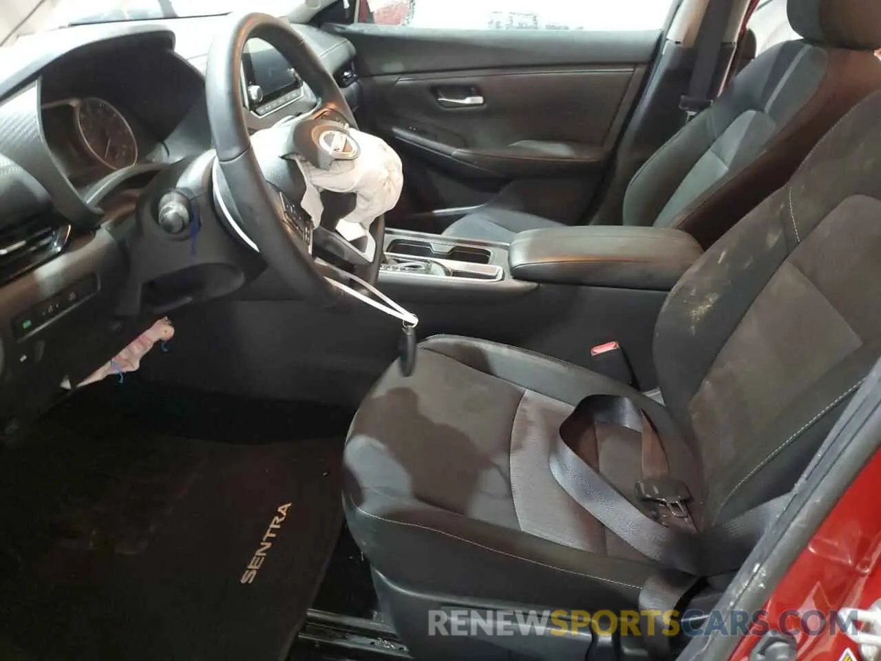 7 Photograph of a damaged car 3N1AB8CV5NY307054 NISSAN SENTRA 2022