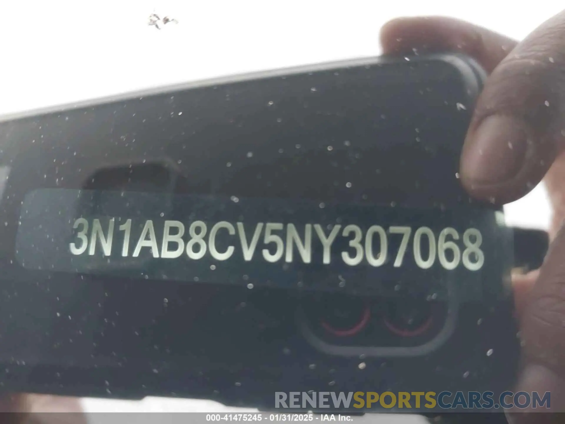 9 Photograph of a damaged car 3N1AB8CV5NY307068 NISSAN SENTRA 2022