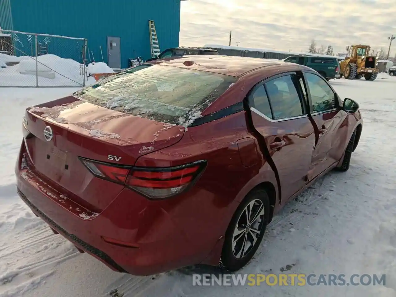 3 Photograph of a damaged car 3N1AB8CV5NY310682 NISSAN SENTRA 2022