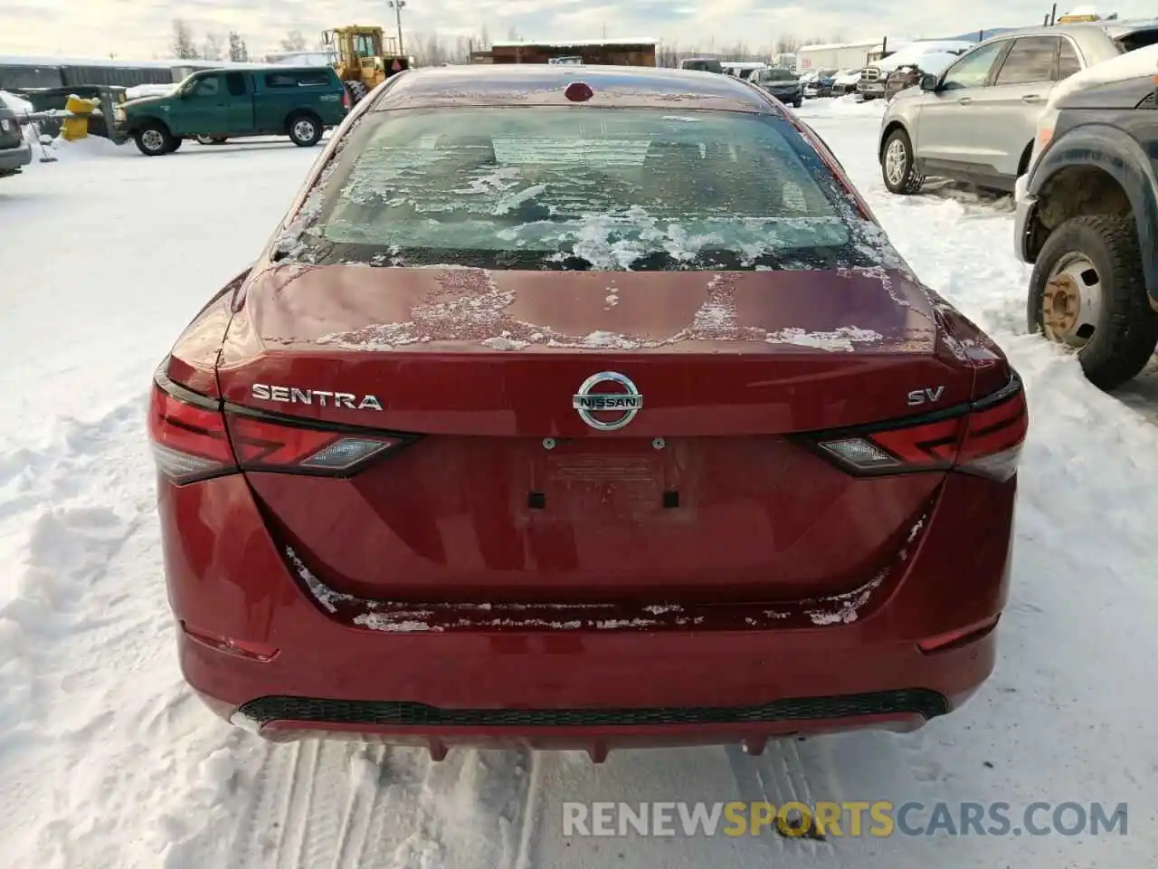 6 Photograph of a damaged car 3N1AB8CV5NY310682 NISSAN SENTRA 2022