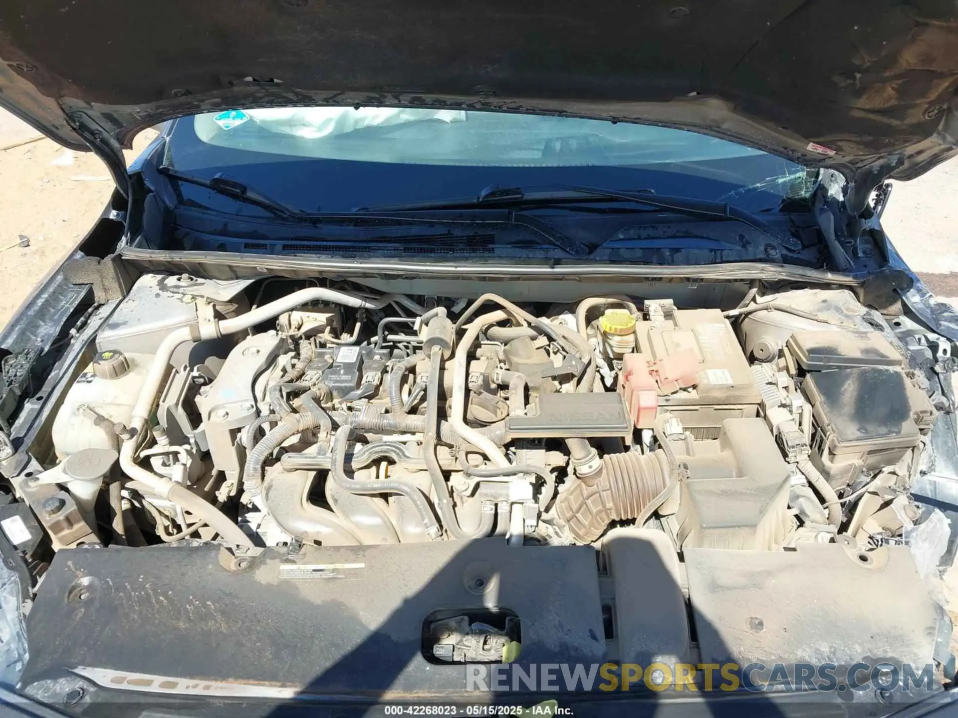 10 Photograph of a damaged car 3N1AB8CV5NY315252 NISSAN SENTRA 2022