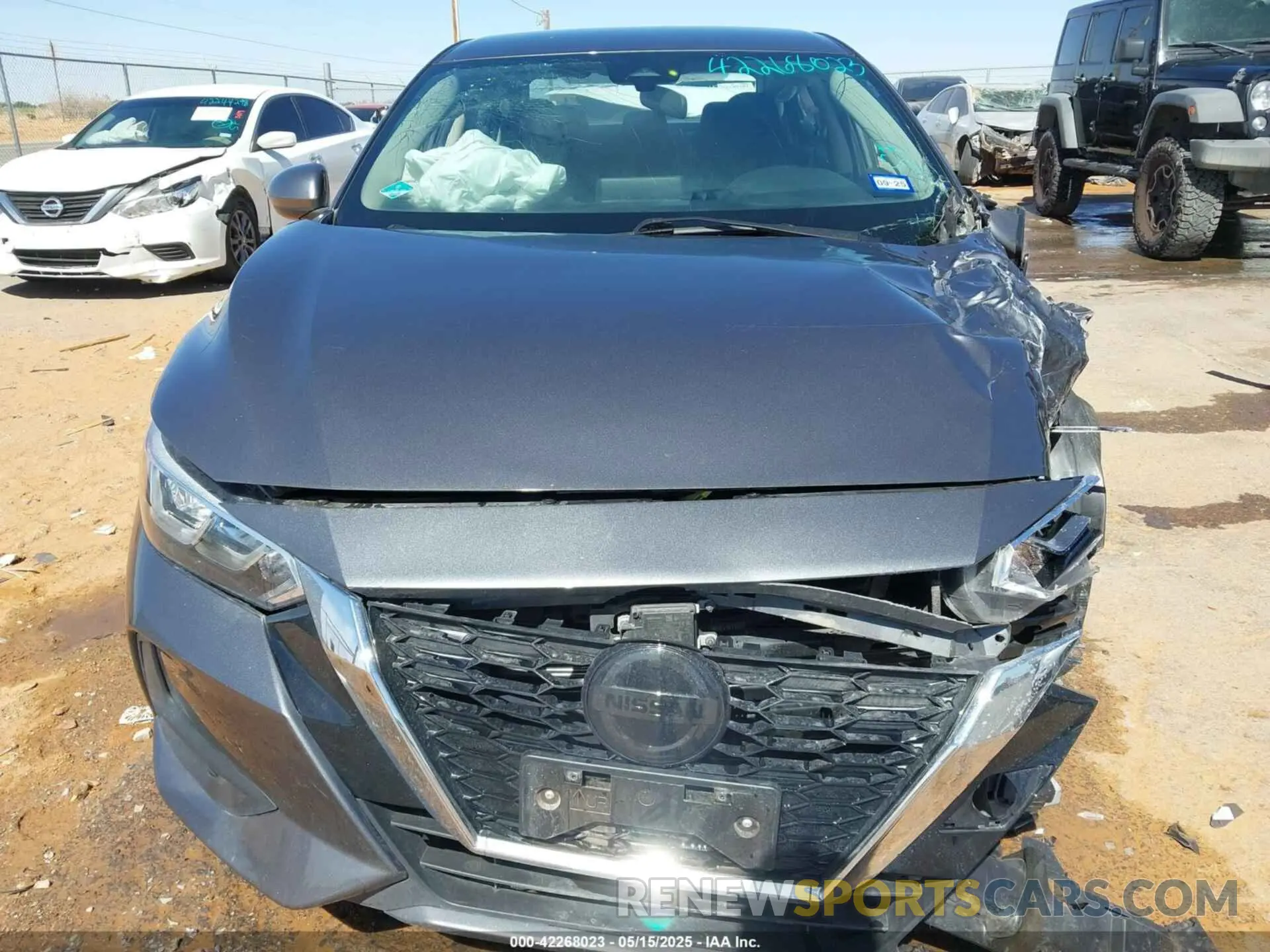 11 Photograph of a damaged car 3N1AB8CV5NY315252 NISSAN SENTRA 2022