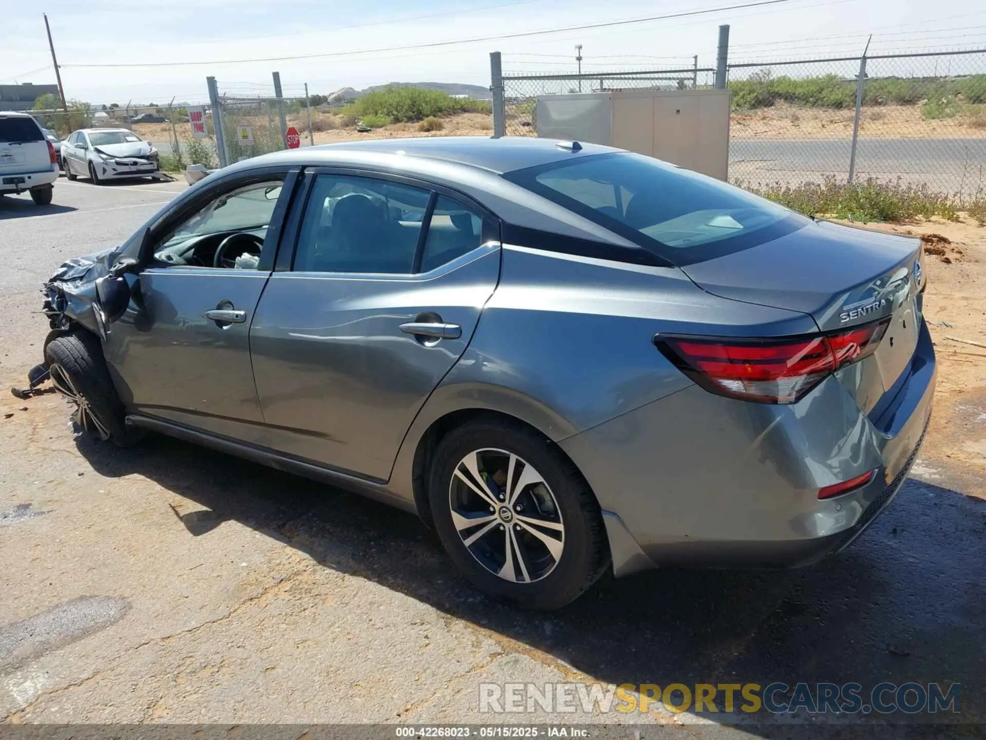 13 Photograph of a damaged car 3N1AB8CV5NY315252 NISSAN SENTRA 2022