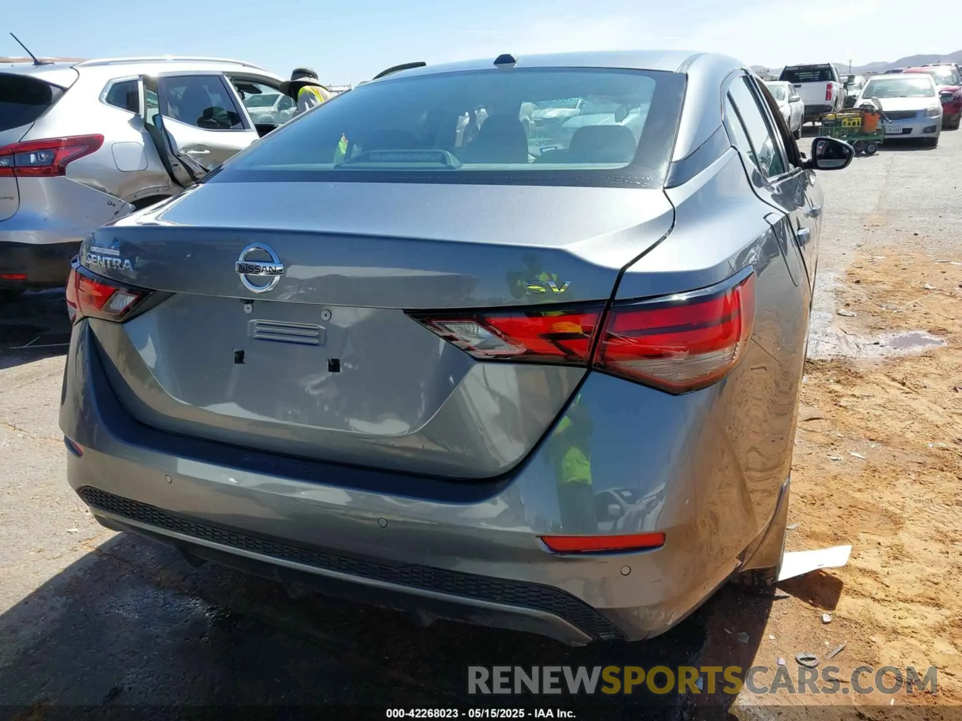 15 Photograph of a damaged car 3N1AB8CV5NY315252 NISSAN SENTRA 2022