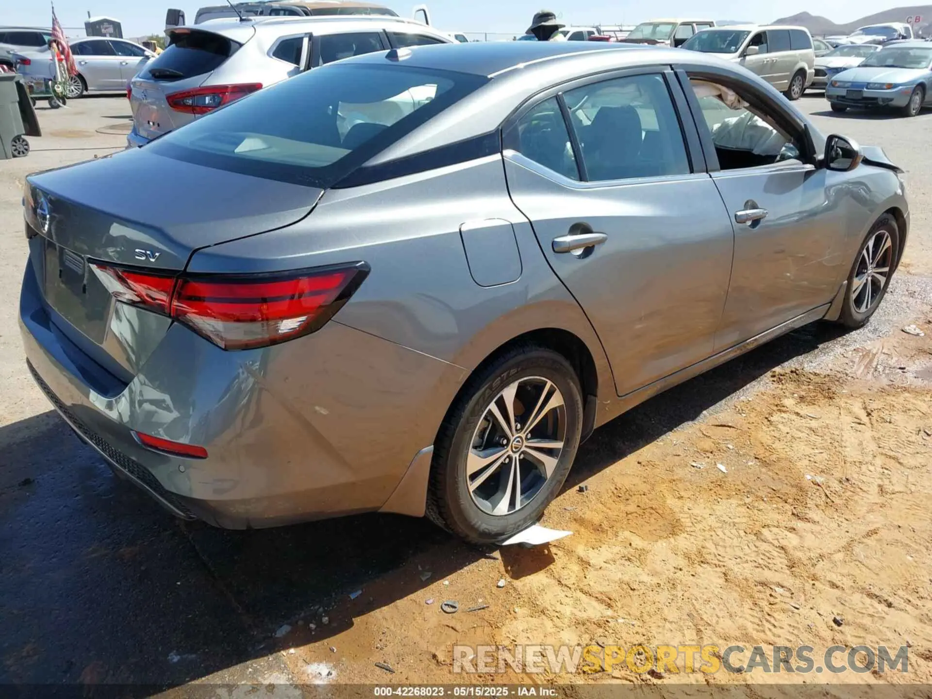 4 Photograph of a damaged car 3N1AB8CV5NY315252 NISSAN SENTRA 2022
