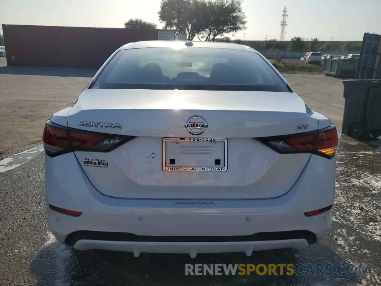 6 Photograph of a damaged car 3N1AB8CV5NY317776 NISSAN SENTRA 2022