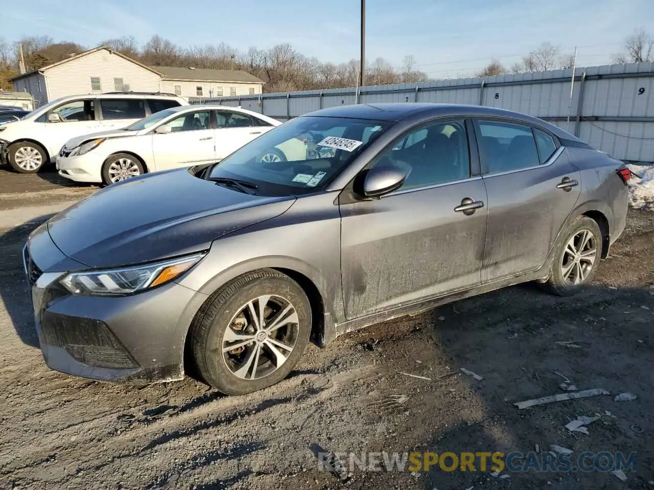 1 Photograph of a damaged car 3N1AB8CV6NY210123 NISSAN SENTRA 2022