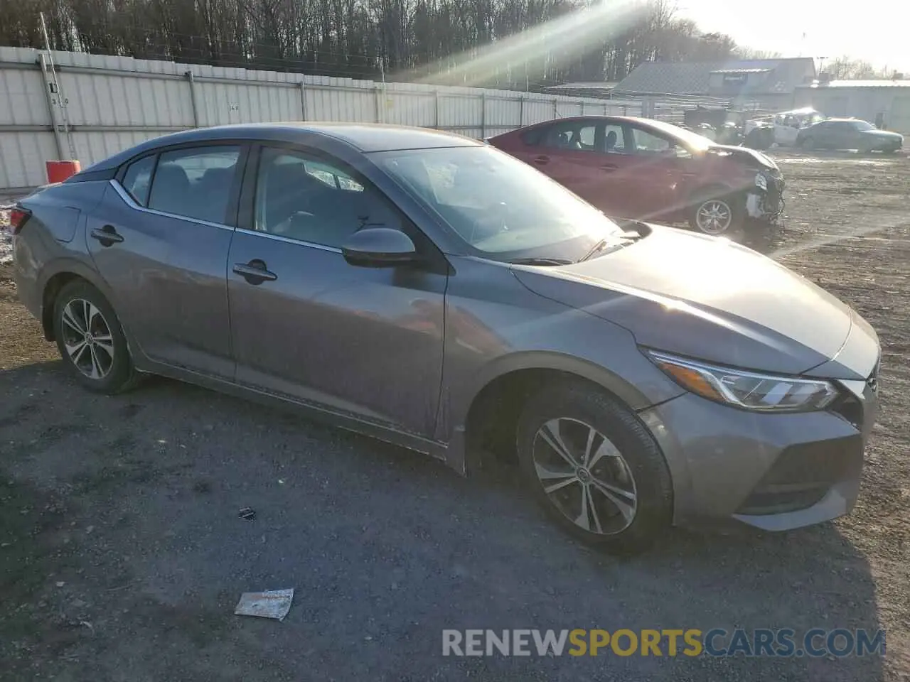 4 Photograph of a damaged car 3N1AB8CV6NY210123 NISSAN SENTRA 2022