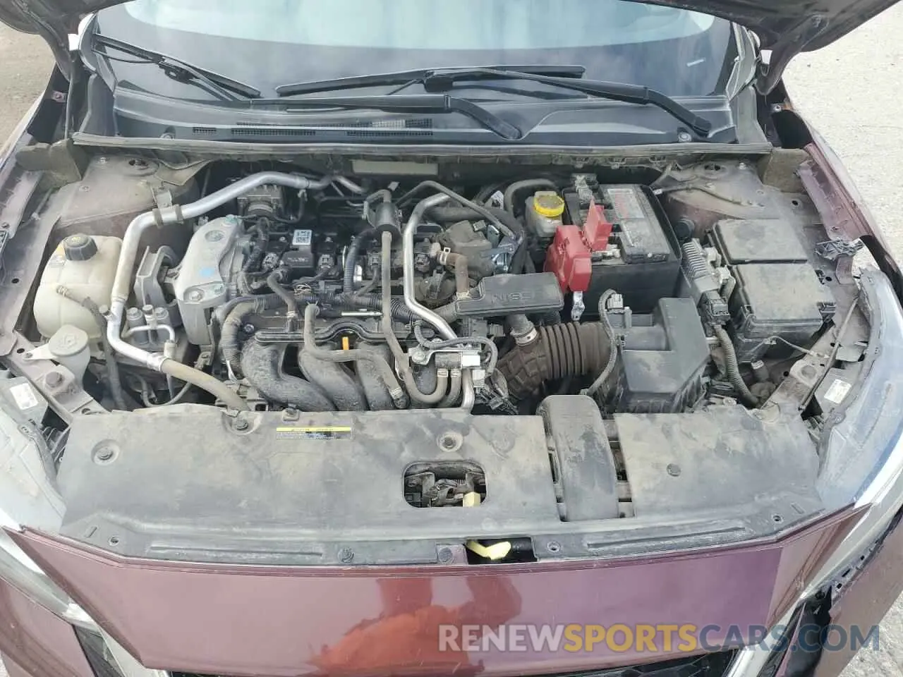 11 Photograph of a damaged car 3N1AB8CV6NY215161 NISSAN SENTRA 2022