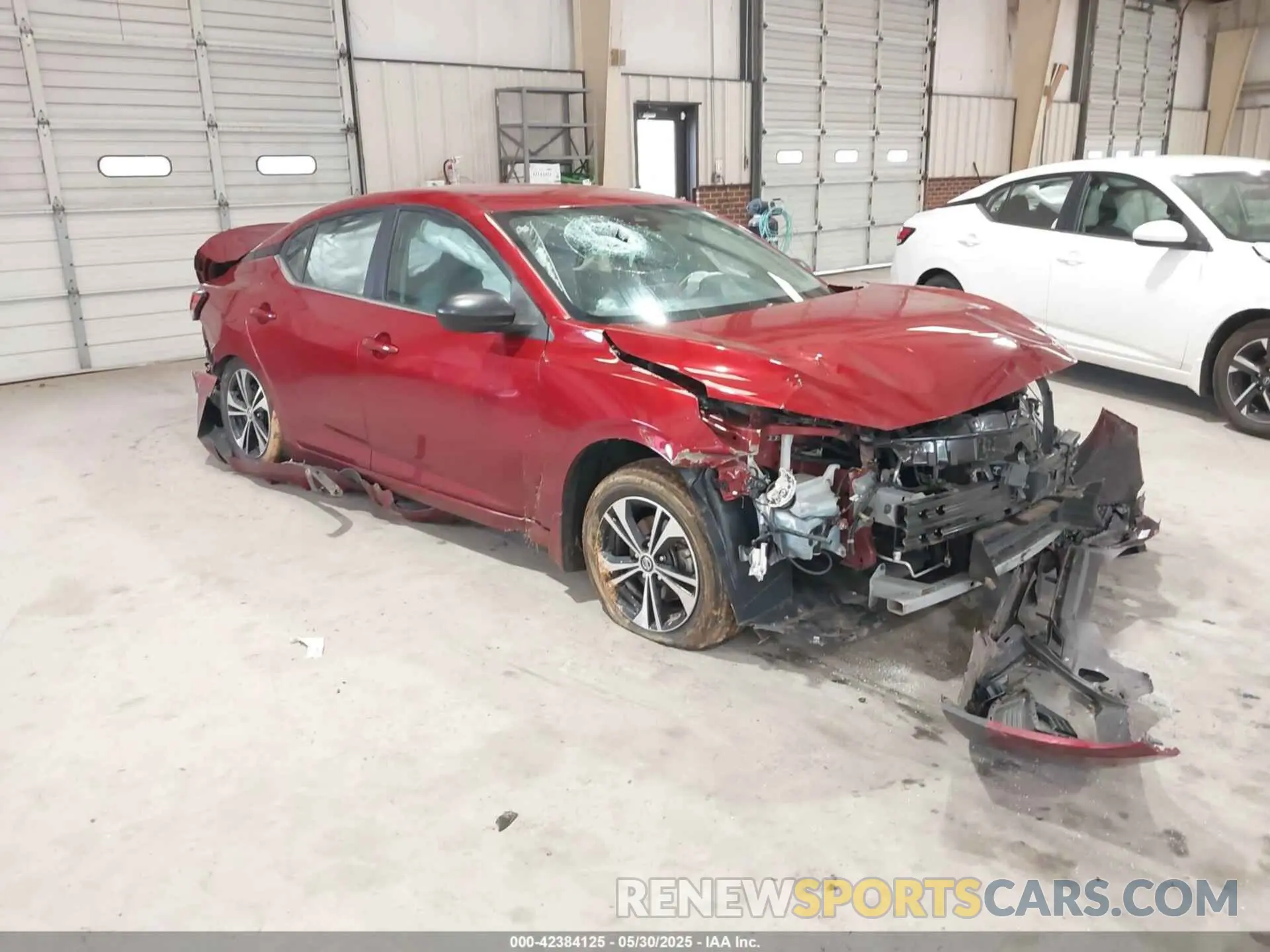 1 Photograph of a damaged car 3N1AB8CV6NY223731 NISSAN SENTRA 2022