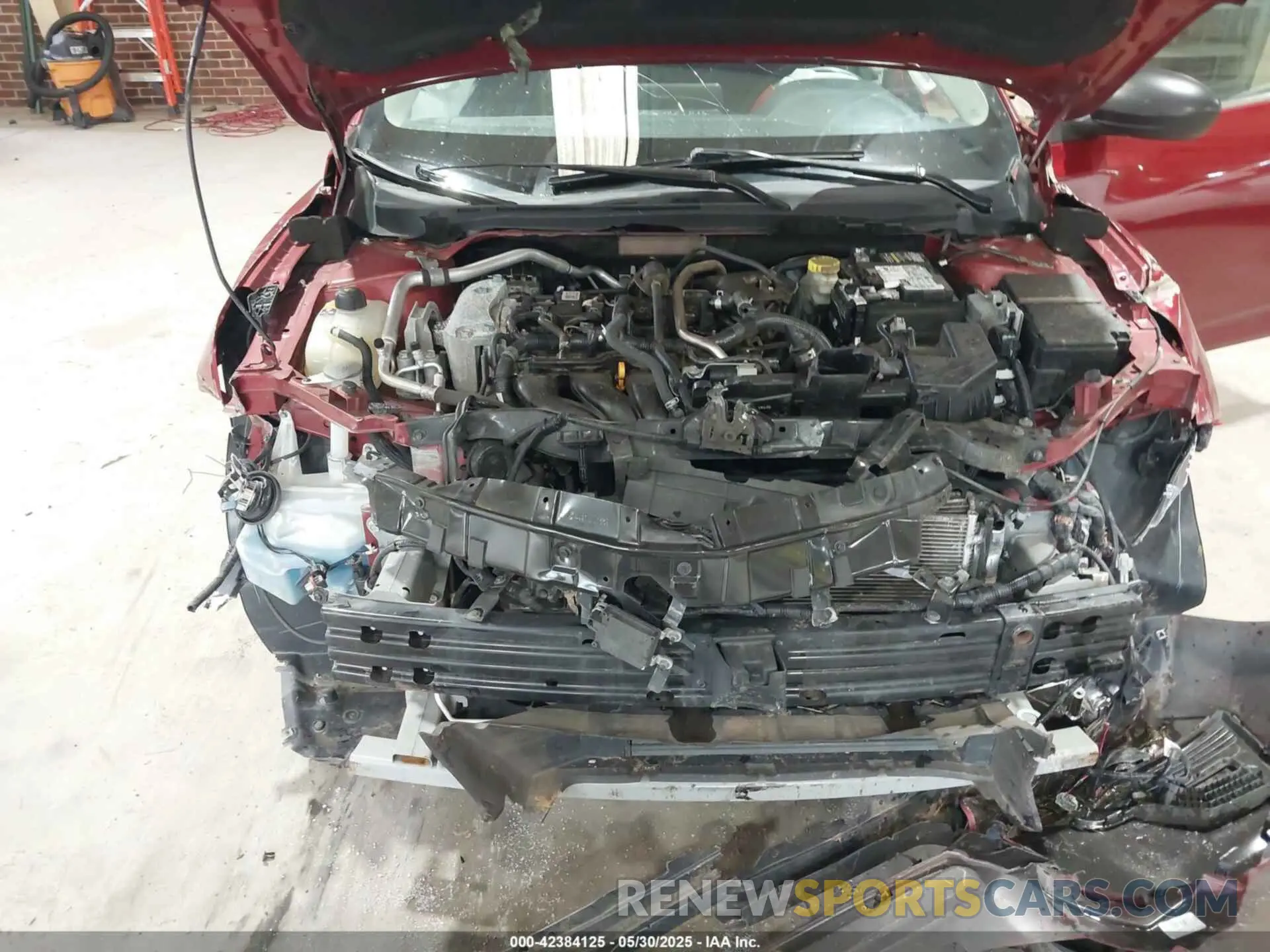 10 Photograph of a damaged car 3N1AB8CV6NY223731 NISSAN SENTRA 2022