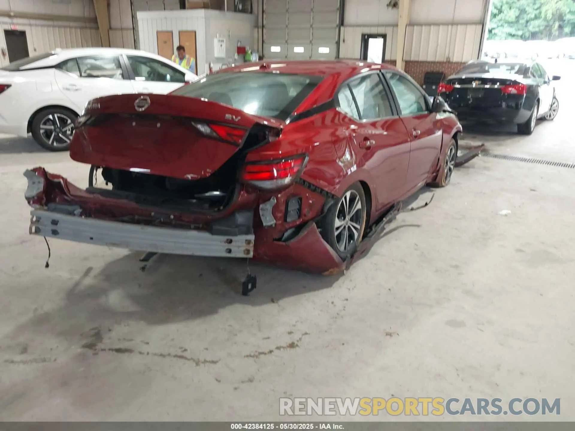 4 Photograph of a damaged car 3N1AB8CV6NY223731 NISSAN SENTRA 2022