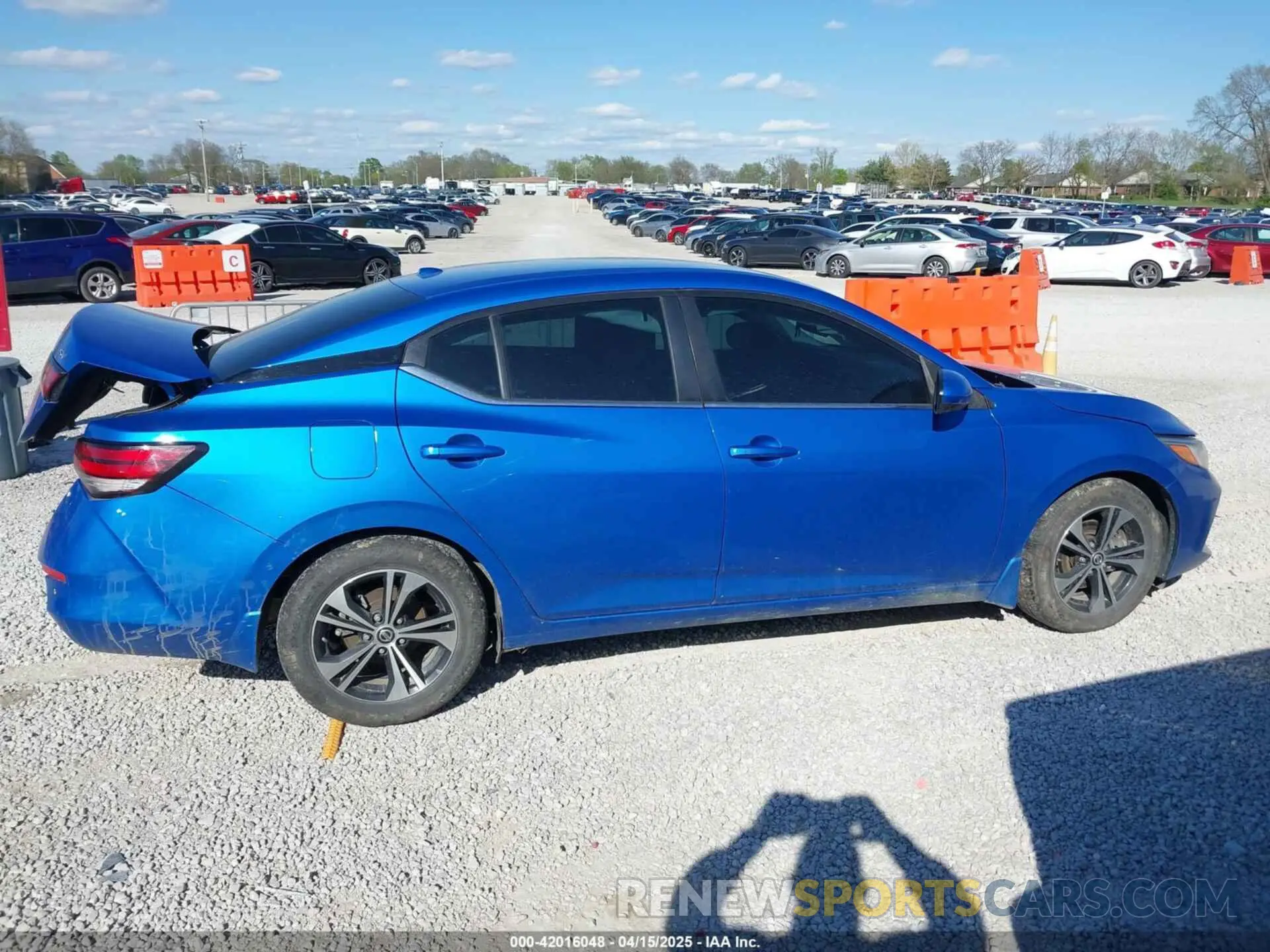 13 Photograph of a damaged car 3N1AB8CV6NY228198 NISSAN SENTRA 2022