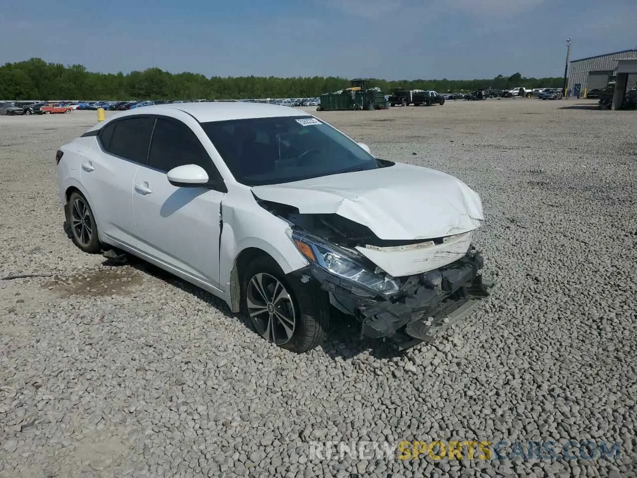 4 Photograph of a damaged car 3N1AB8CV6NY229853 NISSAN SENTRA 2022