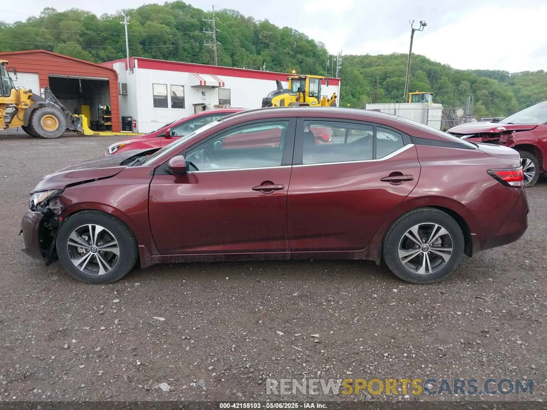 15 Photograph of a damaged car 3N1AB8CV6NY236866 NISSAN SENTRA 2022