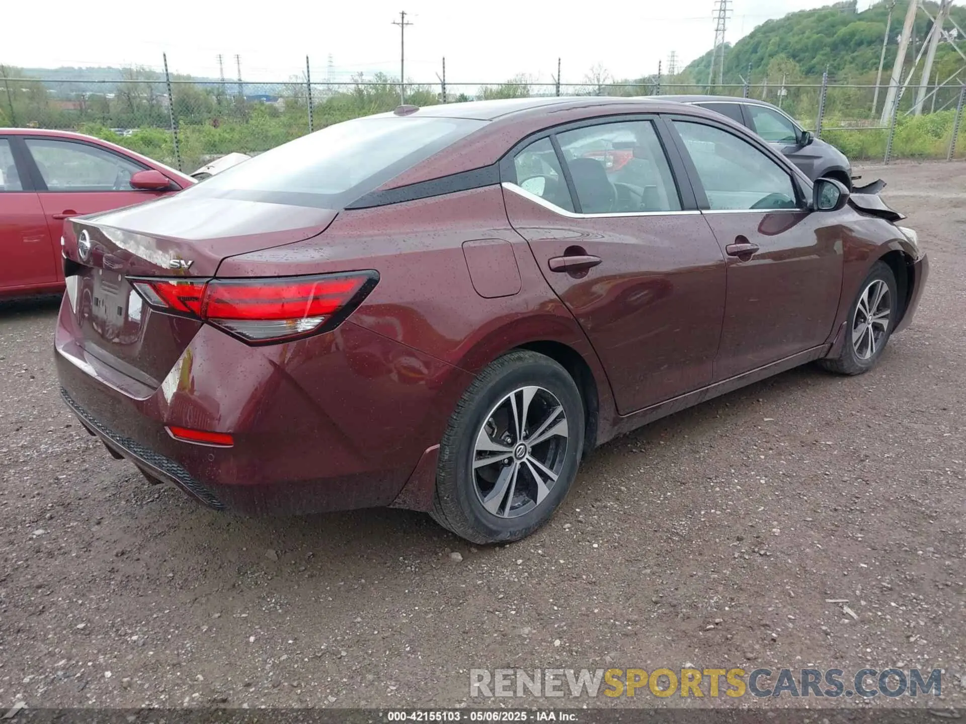 4 Photograph of a damaged car 3N1AB8CV6NY236866 NISSAN SENTRA 2022
