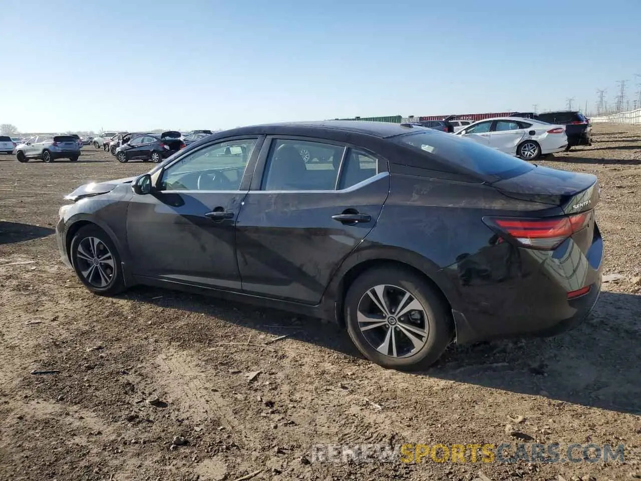 2 Photograph of a damaged car 3N1AB8CV6NY237256 NISSAN SENTRA 2022