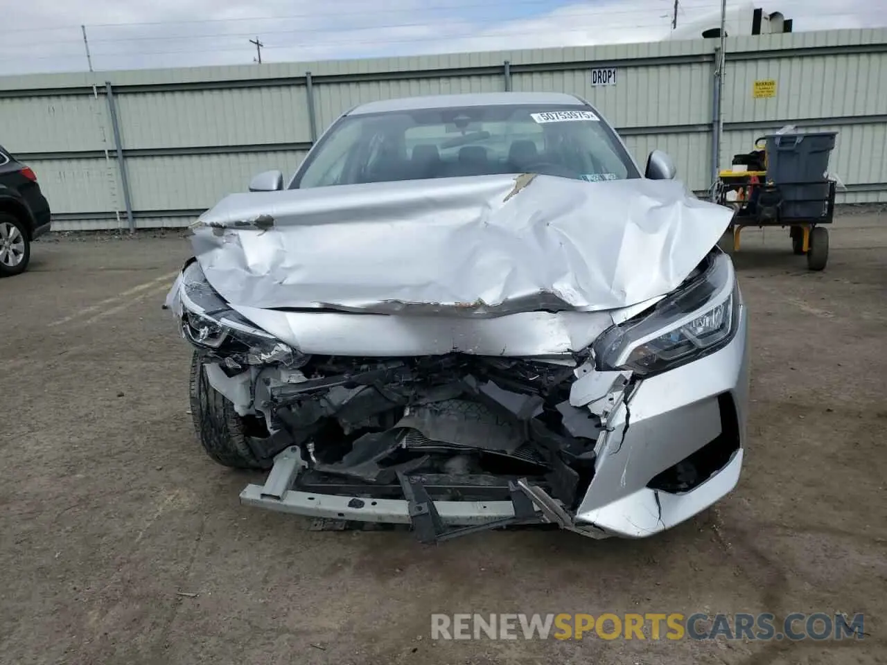 5 Photograph of a damaged car 3N1AB8CV6NY241565 NISSAN SENTRA 2022
