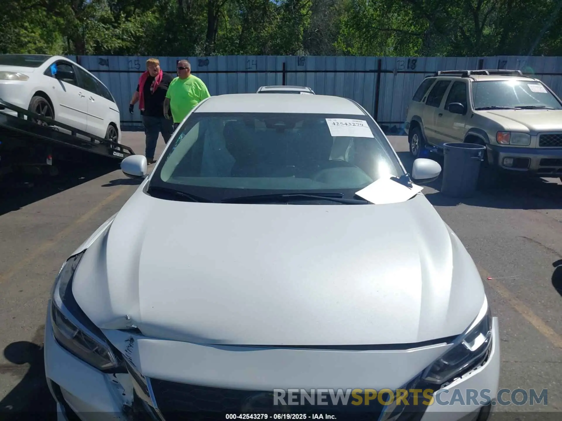 12 Photograph of a damaged car 3N1AB8CV6NY241582 NISSAN SENTRA 2022