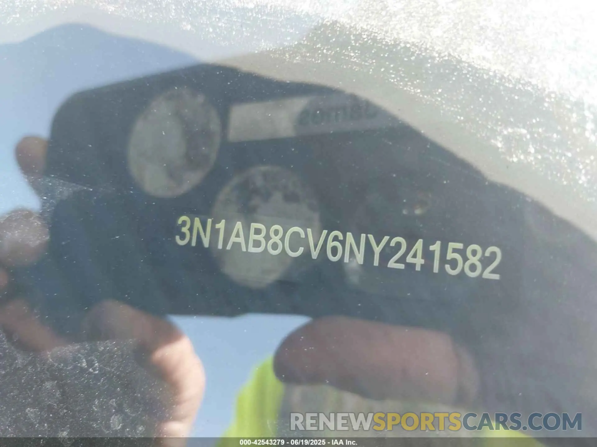 9 Photograph of a damaged car 3N1AB8CV6NY241582 NISSAN SENTRA 2022