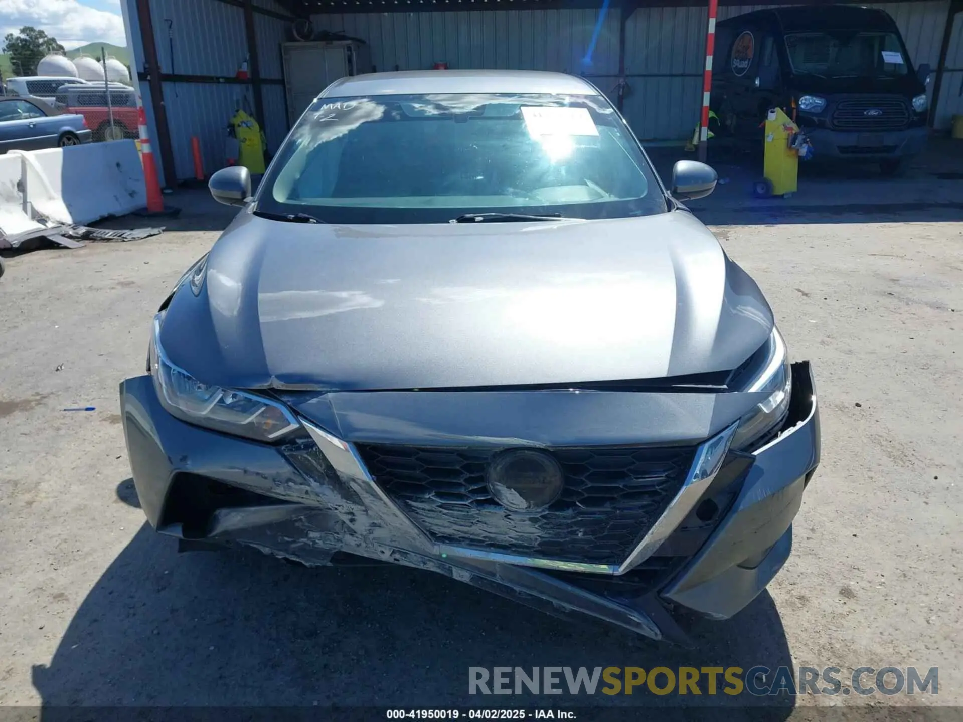 12 Photograph of a damaged car 3N1AB8CV6NY249729 NISSAN SENTRA 2022