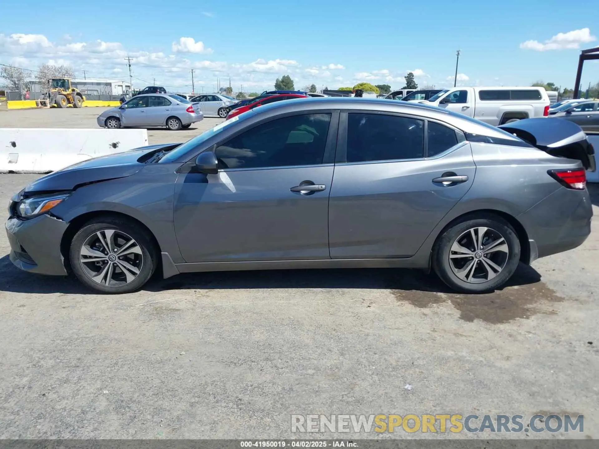 14 Photograph of a damaged car 3N1AB8CV6NY249729 NISSAN SENTRA 2022