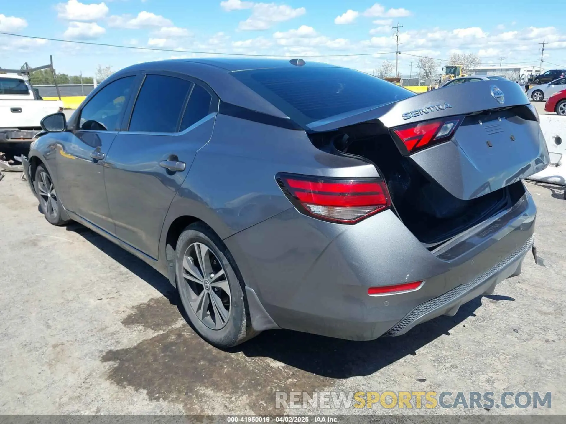 3 Photograph of a damaged car 3N1AB8CV6NY249729 NISSAN SENTRA 2022